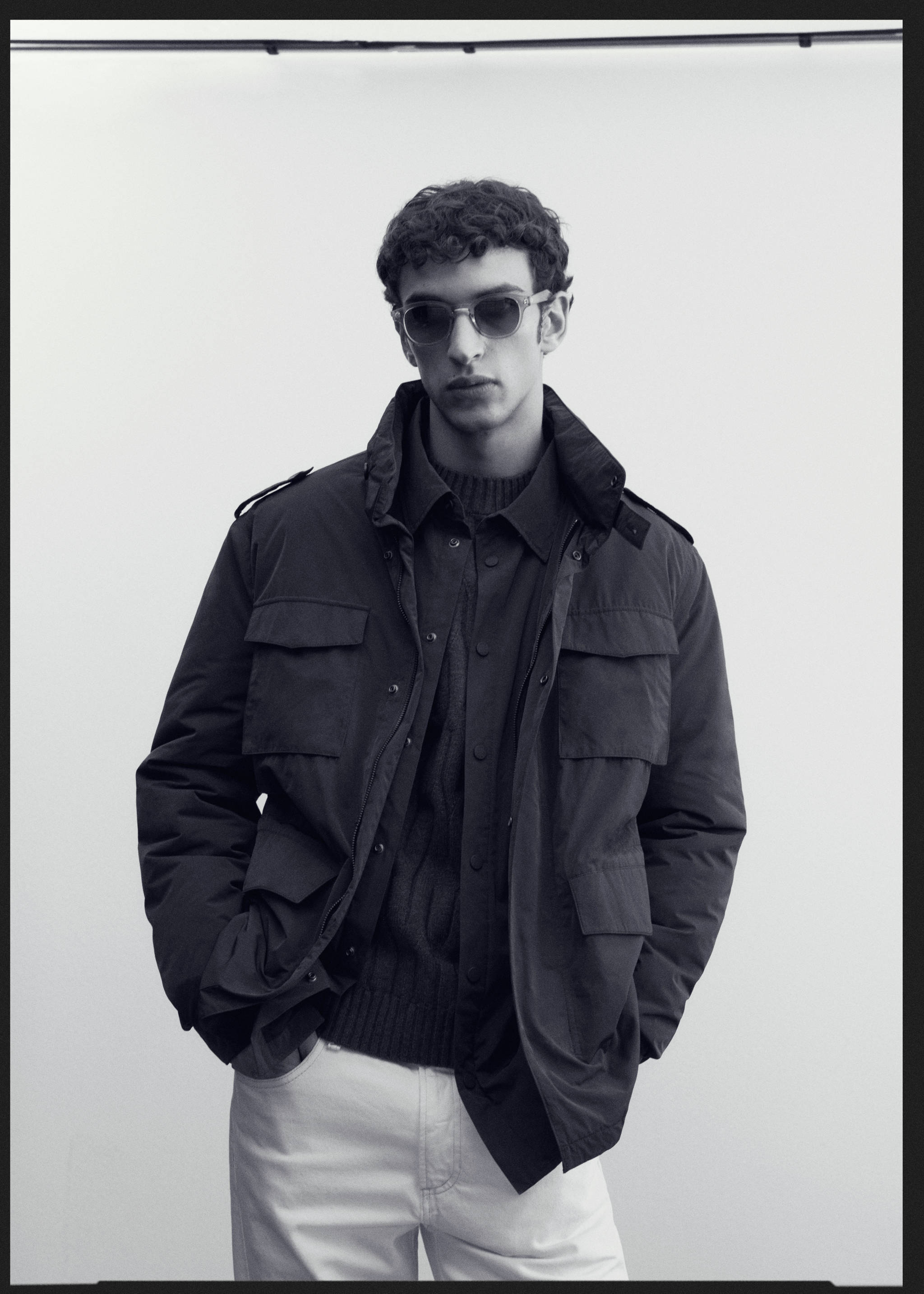 Veste imperméable à poches - Détail de l'article 6