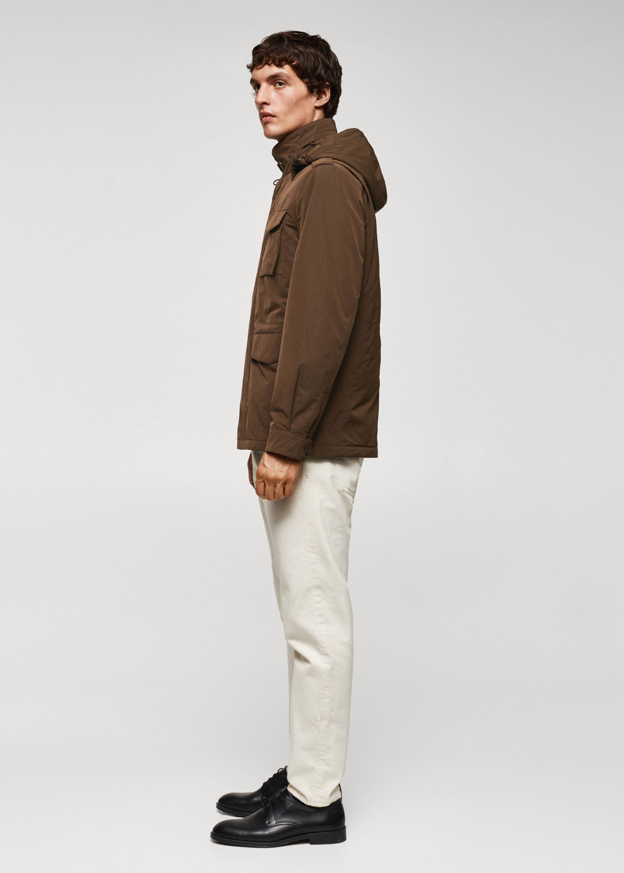 Veste imperméable à poches - Détail de l'article 2