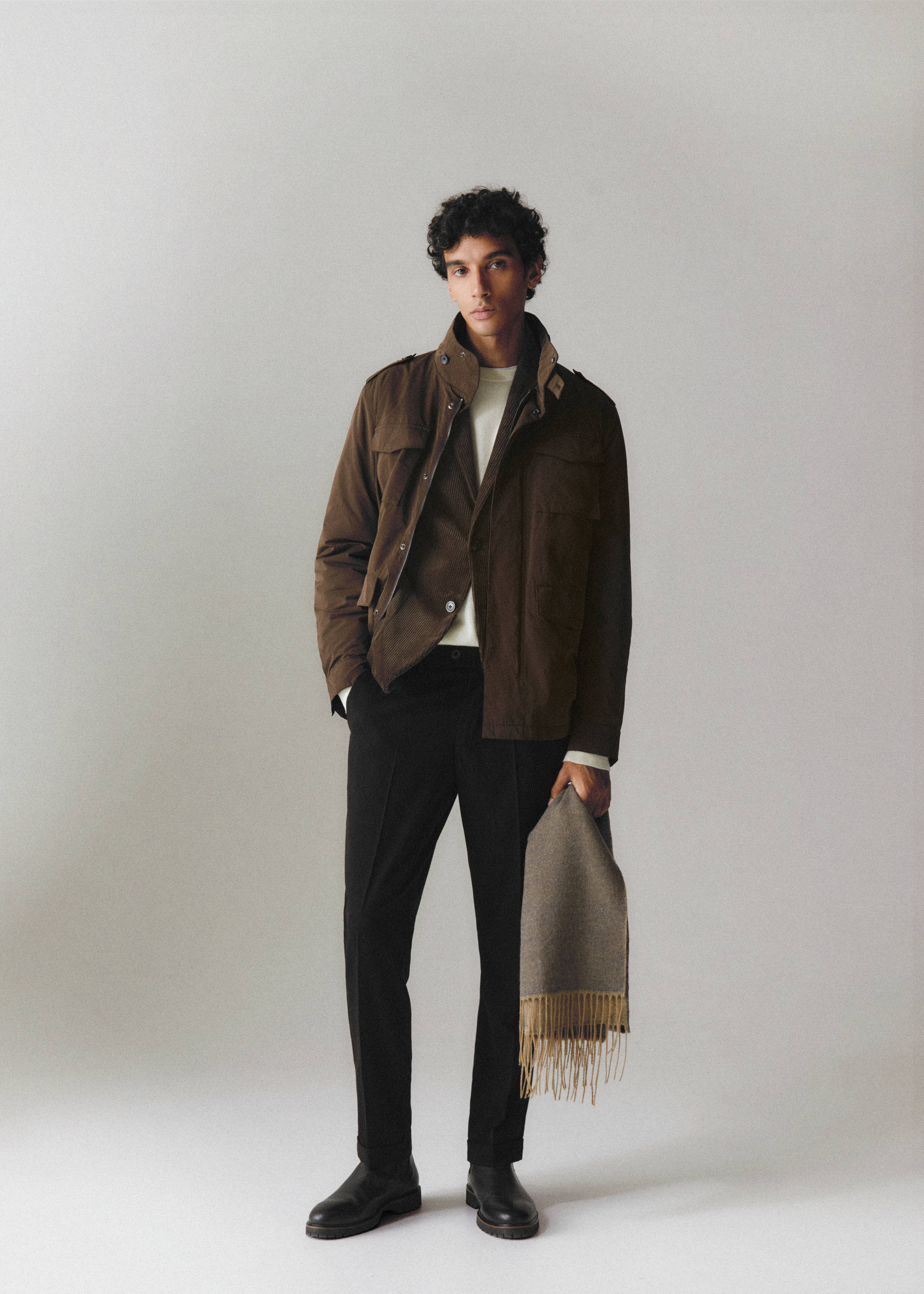 Veste imperméable à poches - Détail de l'article 5