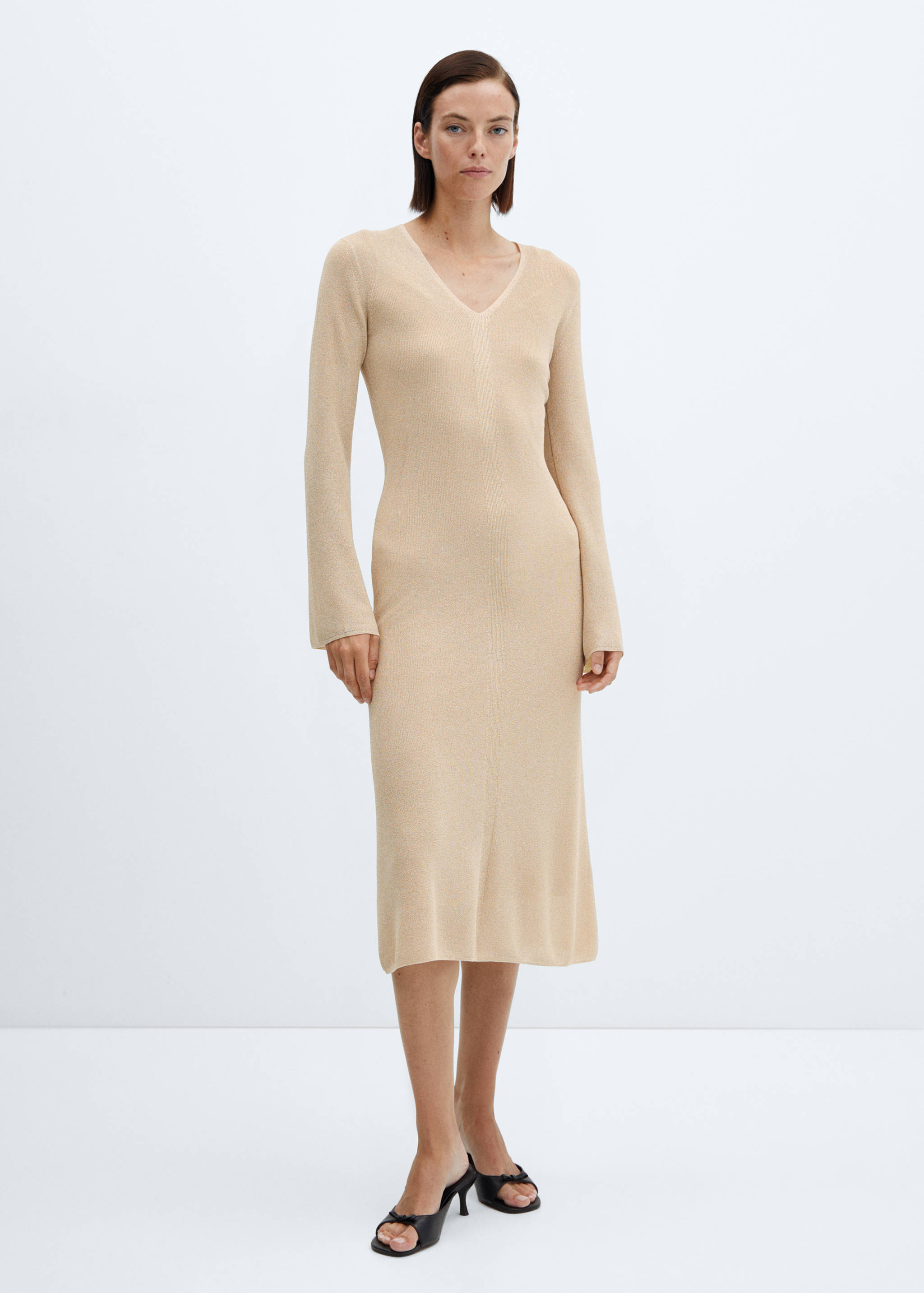 manning cartell mvp knit dress black St. Agni | Sculpted Knit Dress main image 1