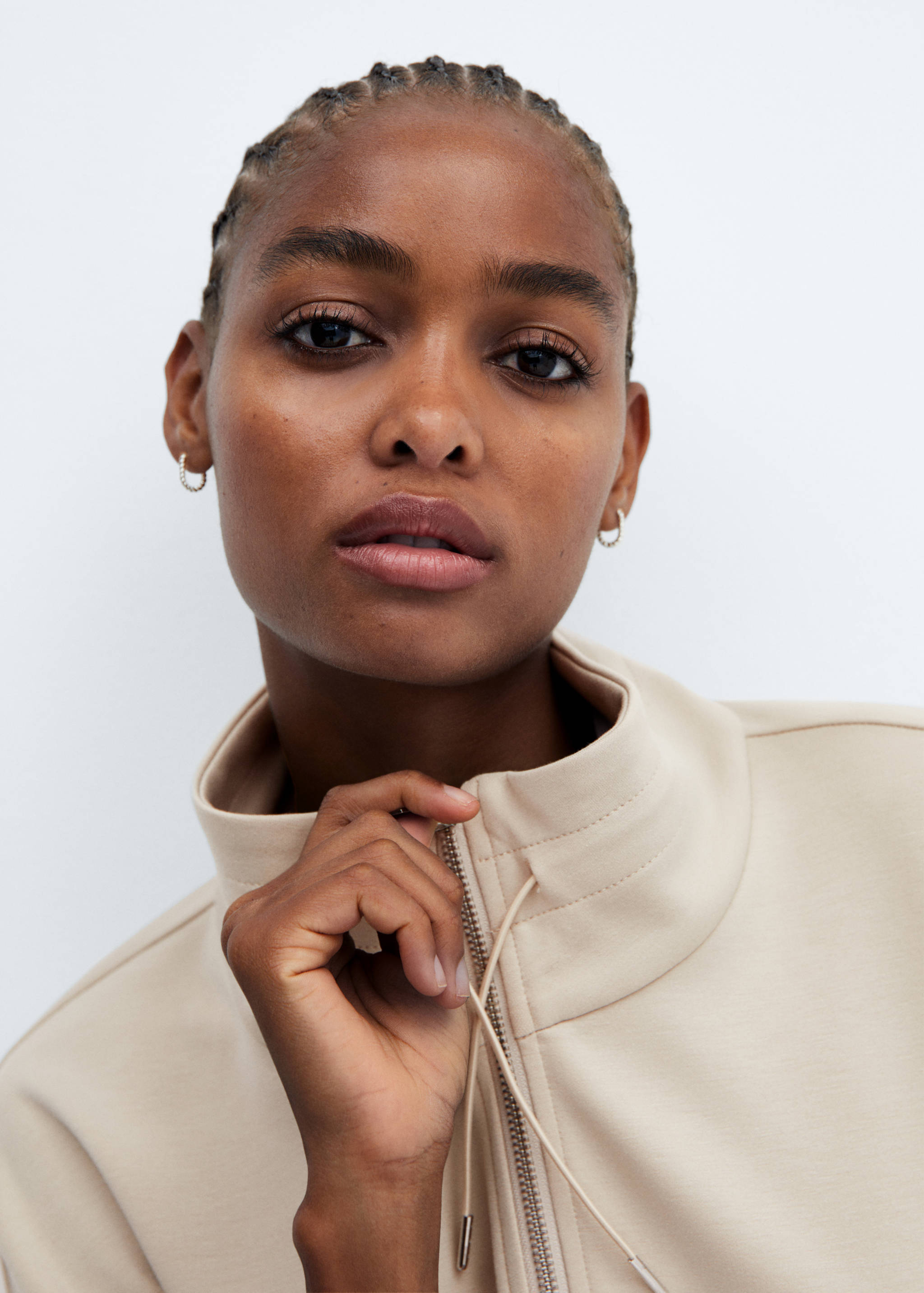 Veste poncho poches rabat - Détail de l'article 1