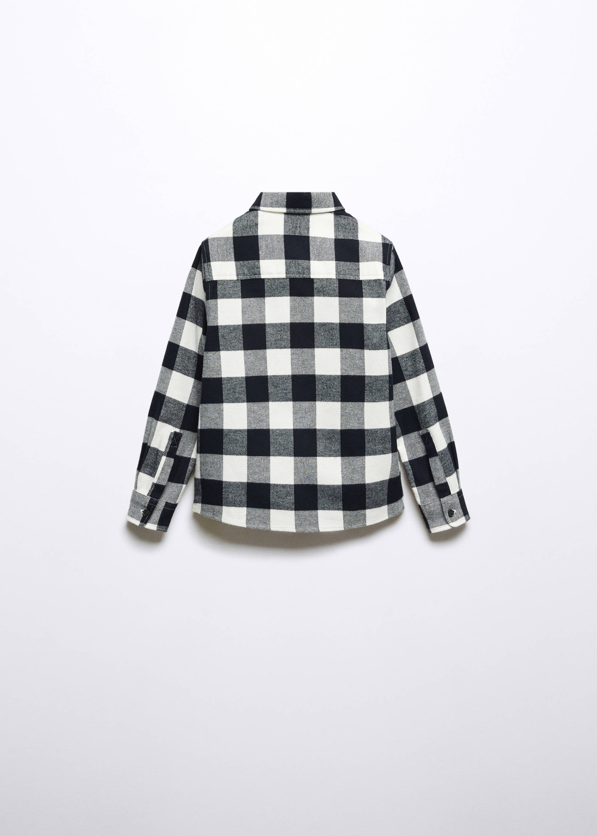 Regular-fit check shirt - Reverse of the article