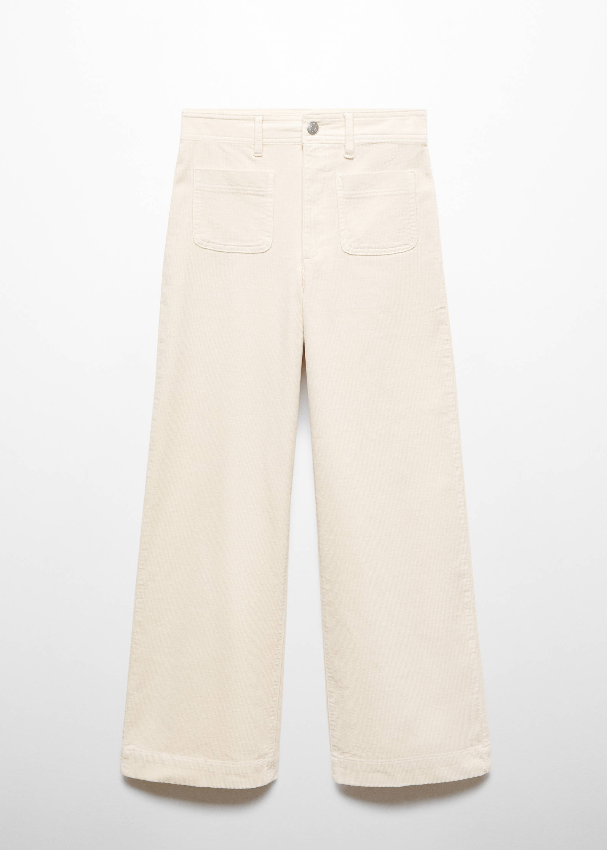 Corduroy culotte trousers - Article without model