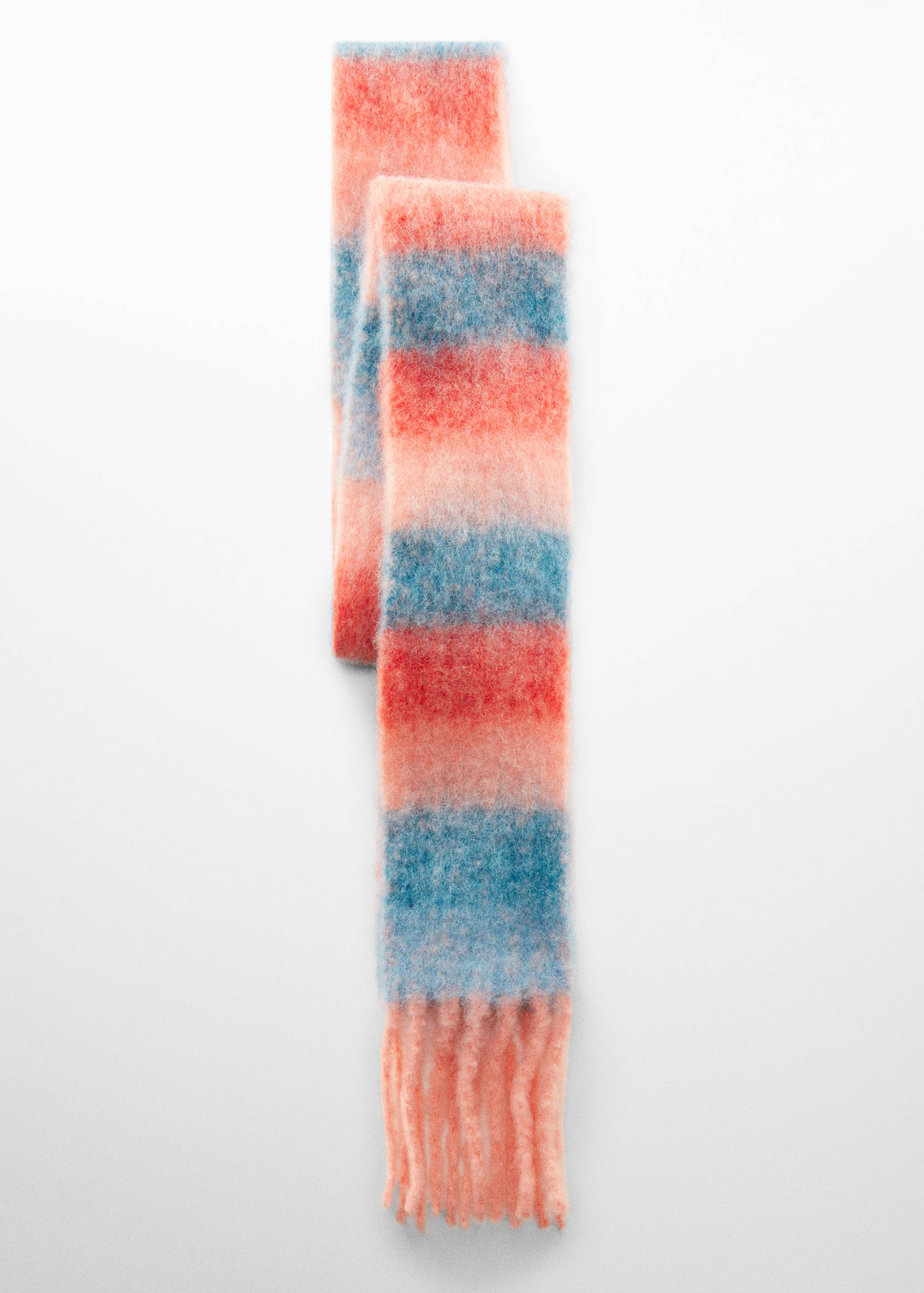 Tricolour striped scarf - Article without model