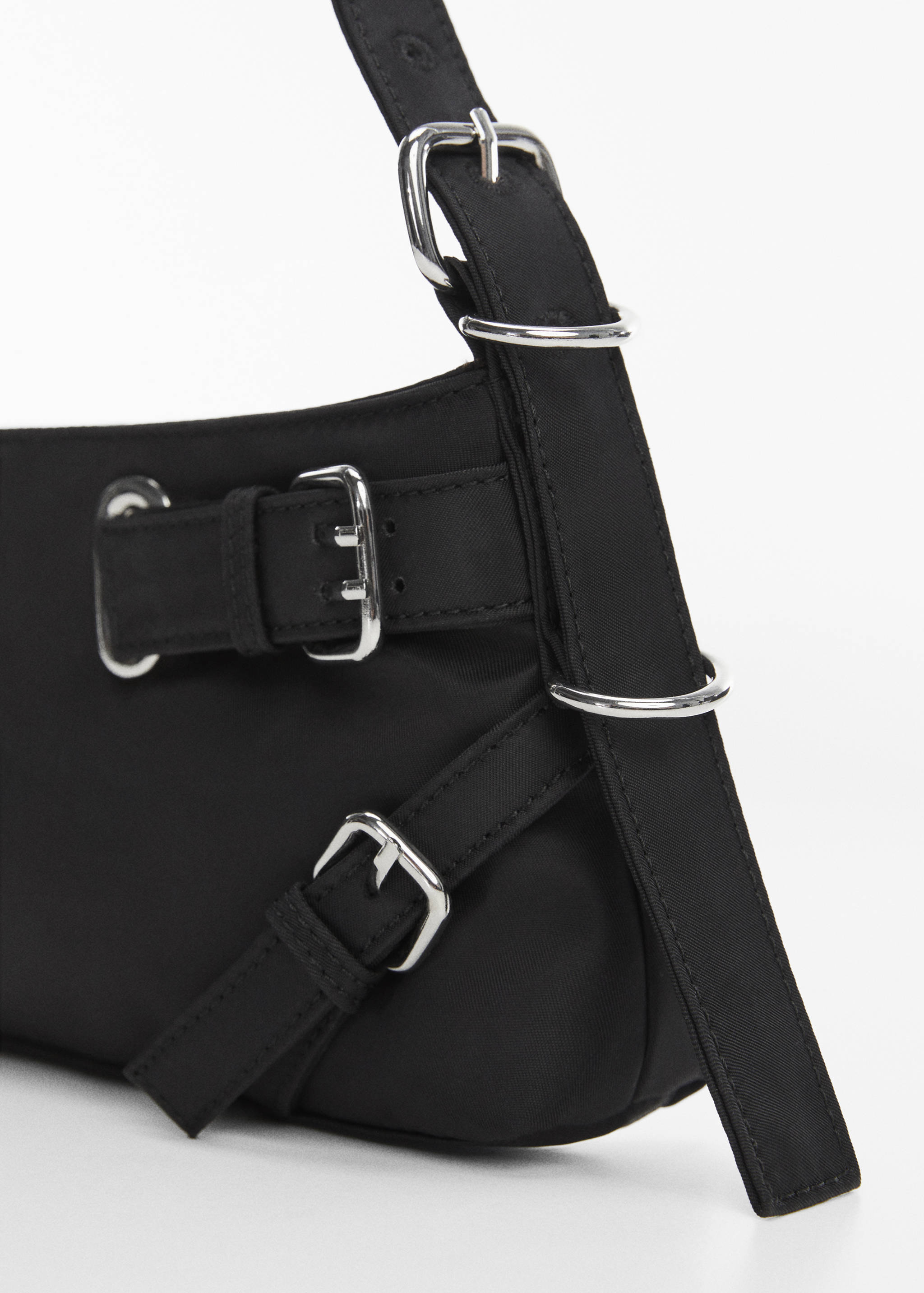 Shoulder bag with buckle - Details of the article 1
