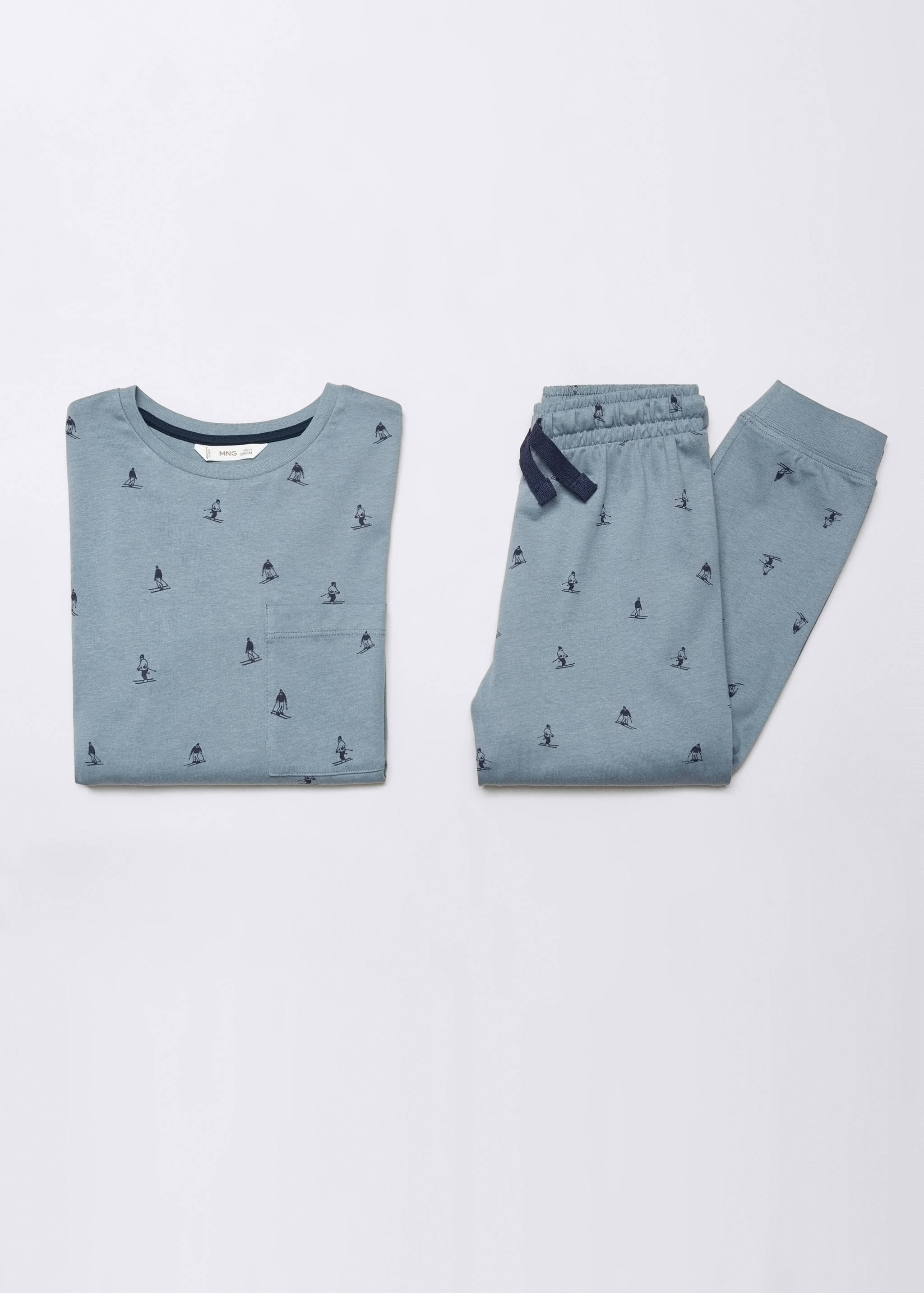 Printed long pyjamas - Article without model