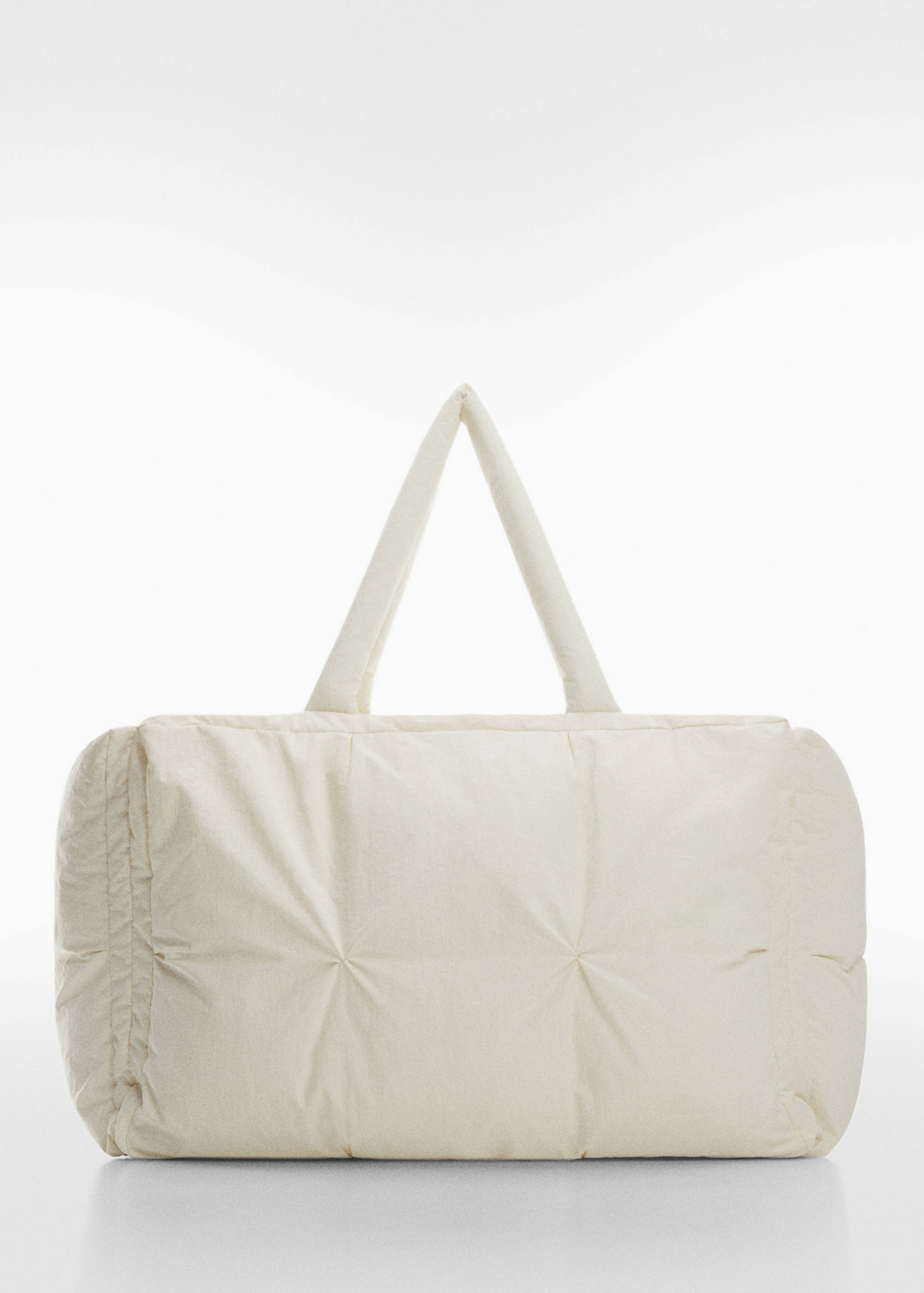 Quilted shopper bag - Article without model