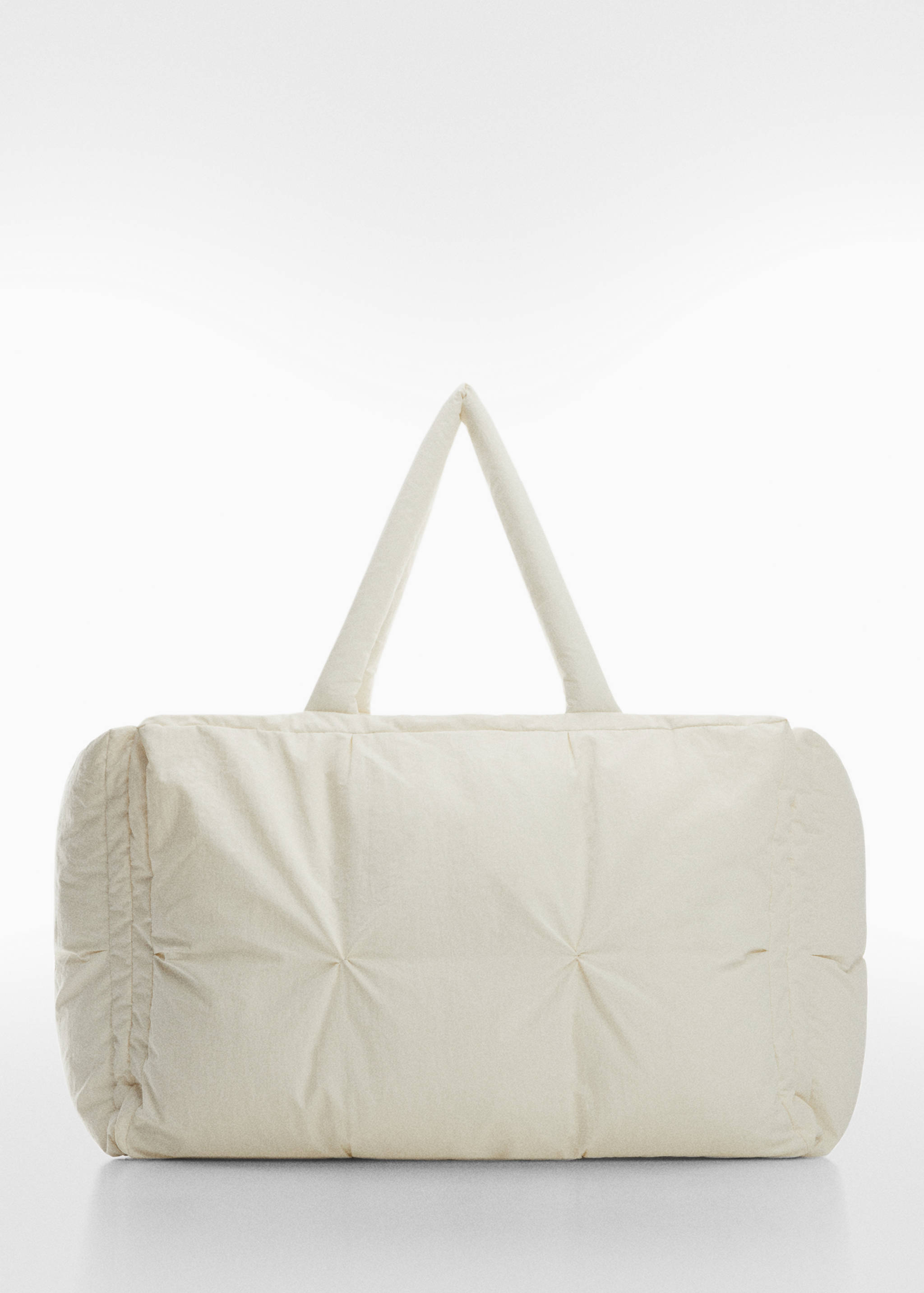 Quilted shopper bag - Article without model