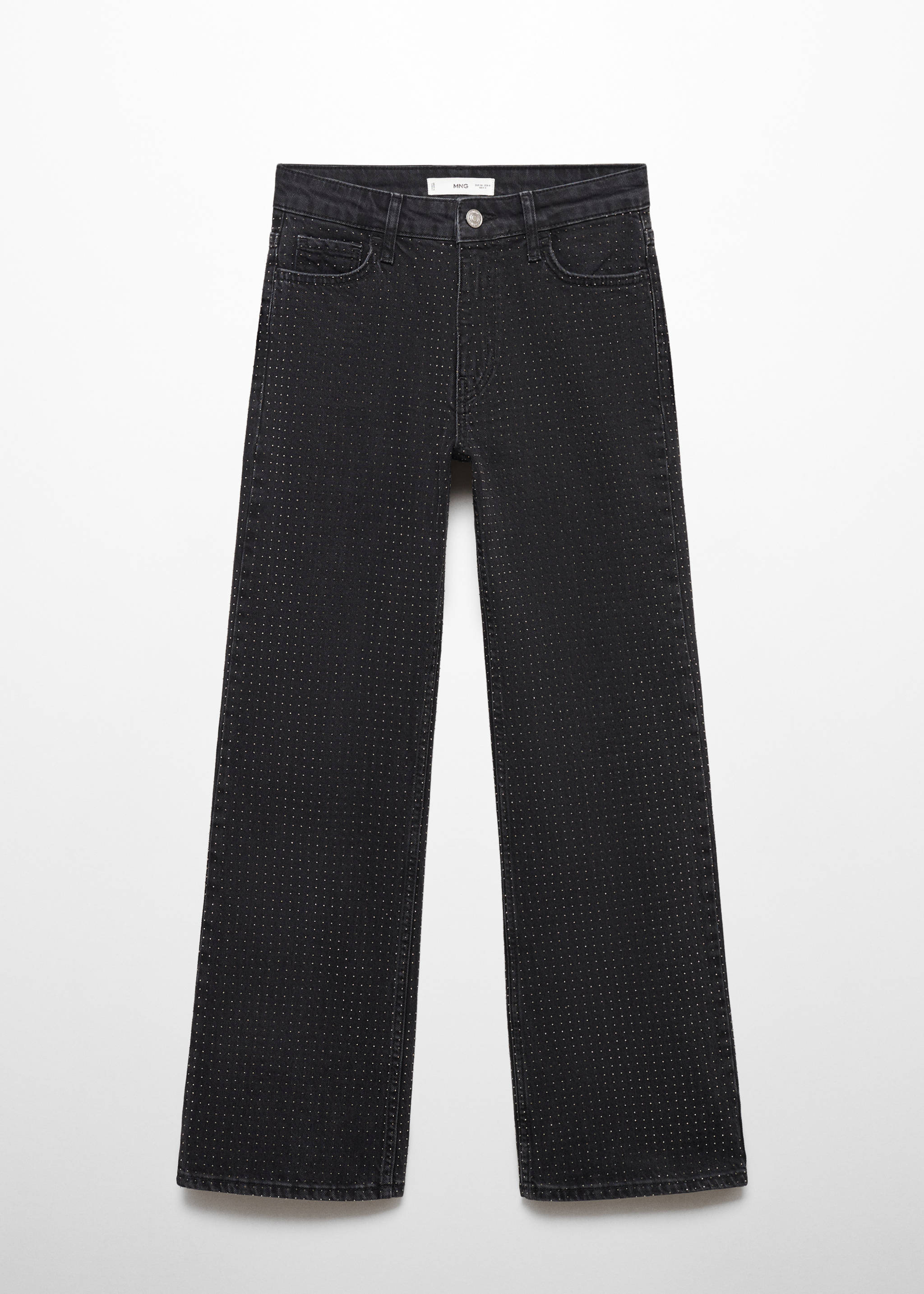 Jean flare strass - Article sans modèle