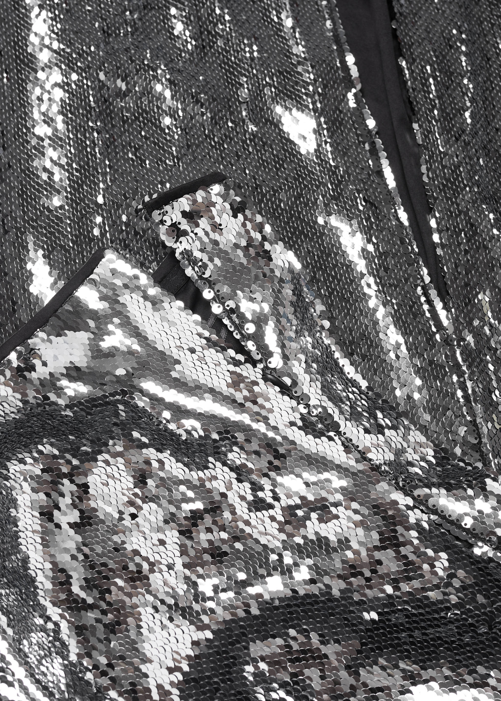 Vestido lentejuelas palabra de honor - Detalle del artículo 8