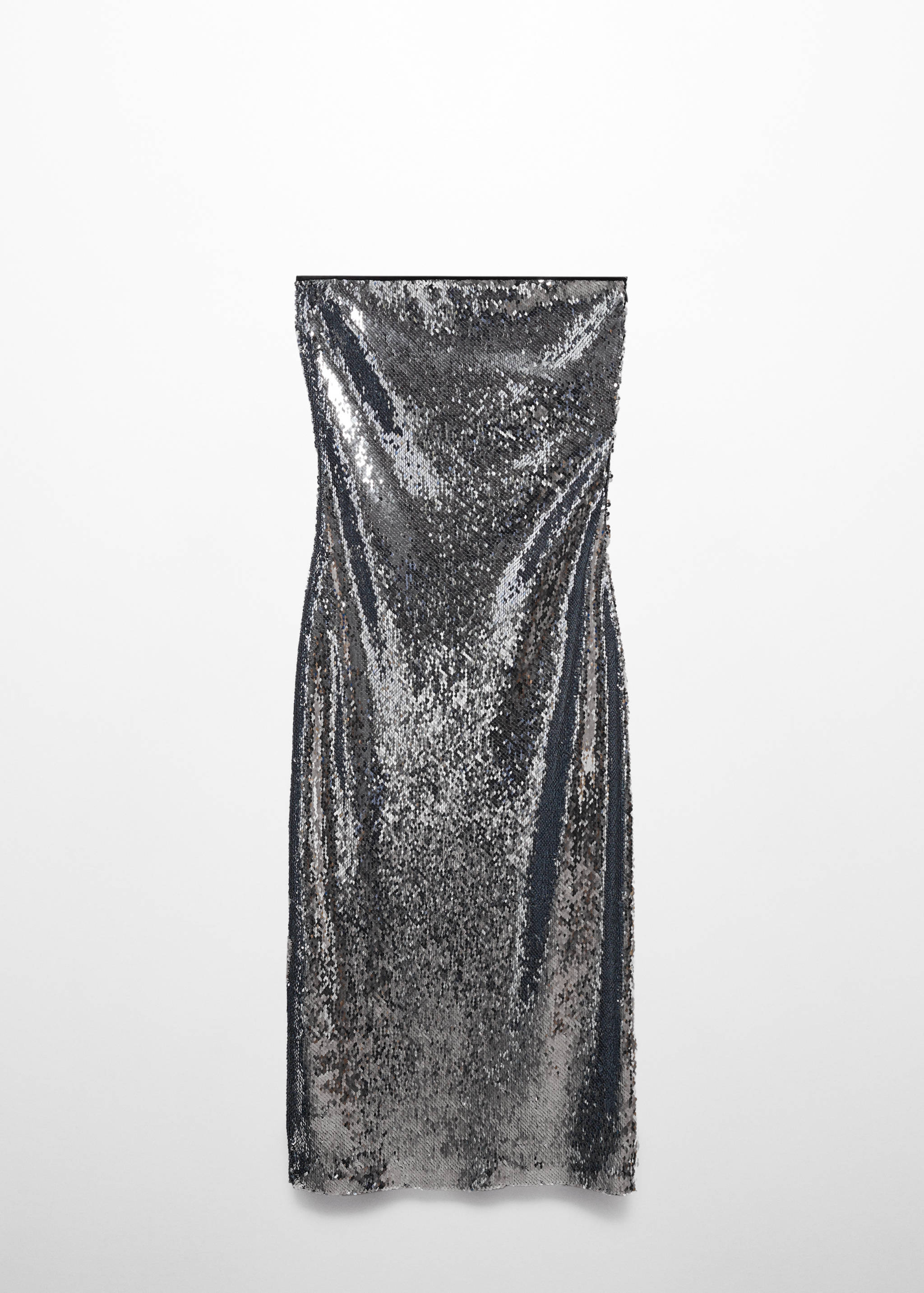 Strapless sequined dress - Article without model