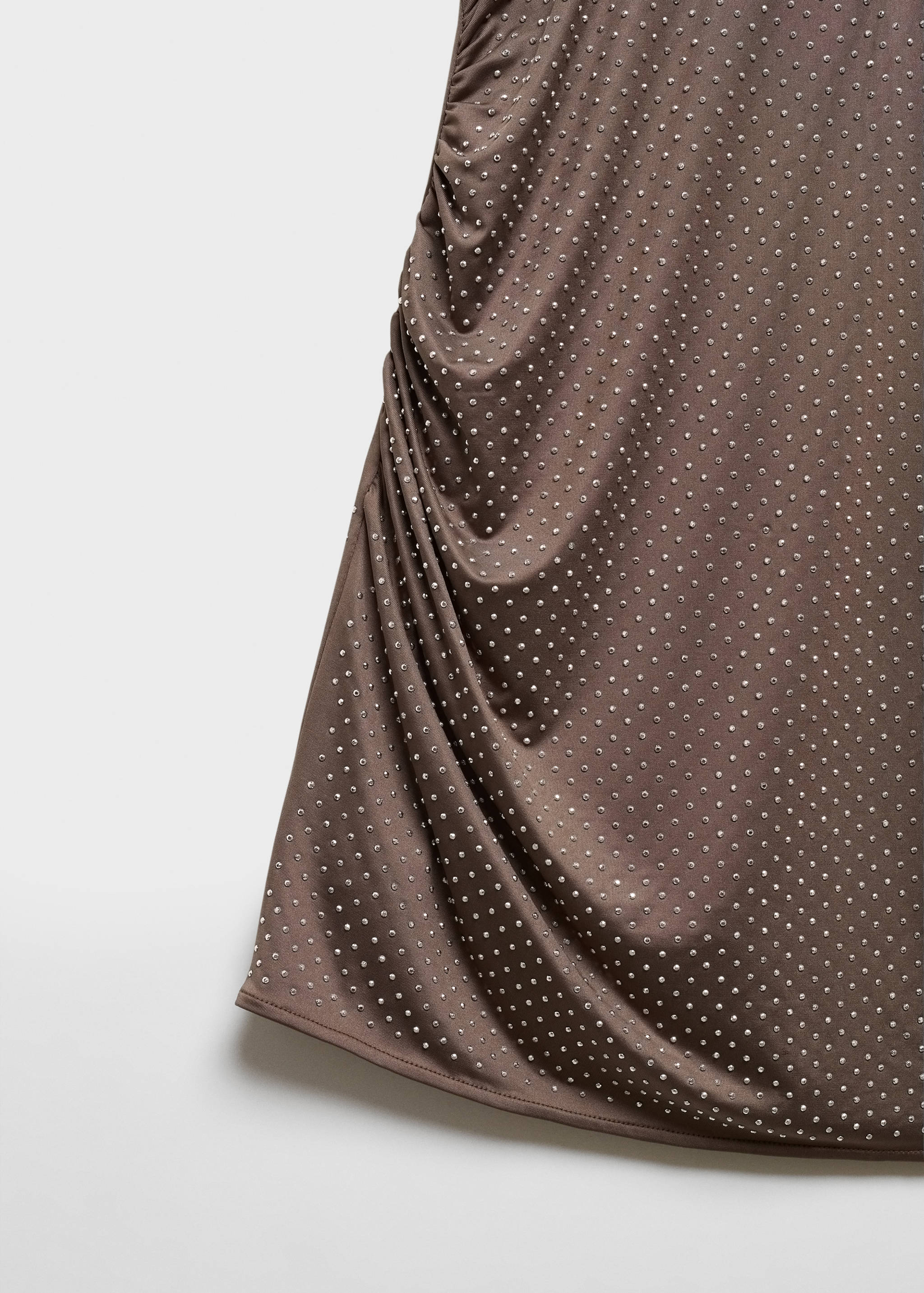 Vestido strass detalle fruncido - Detalle del artículo 8