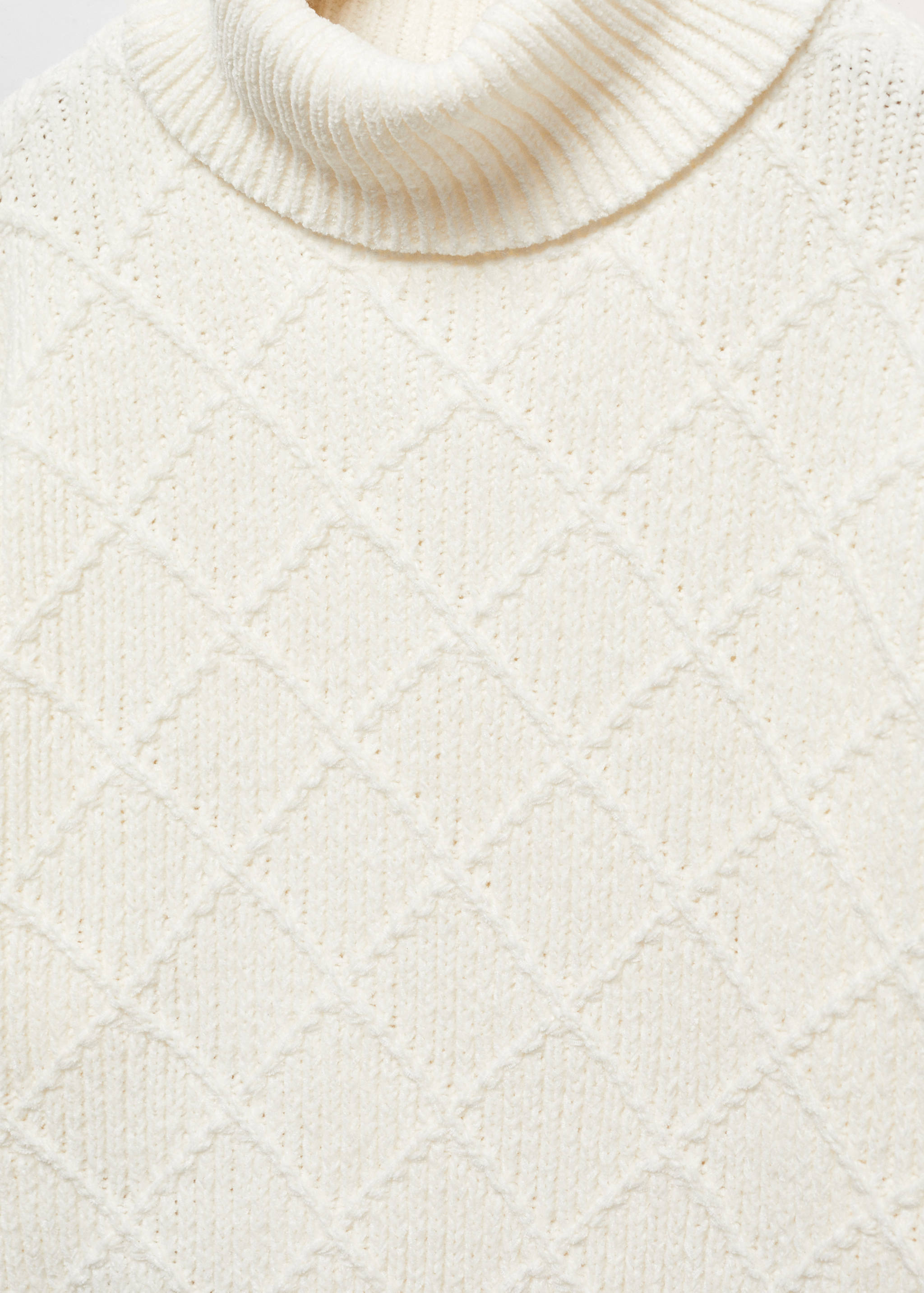 Chenille knit sweater - Details of the article 8