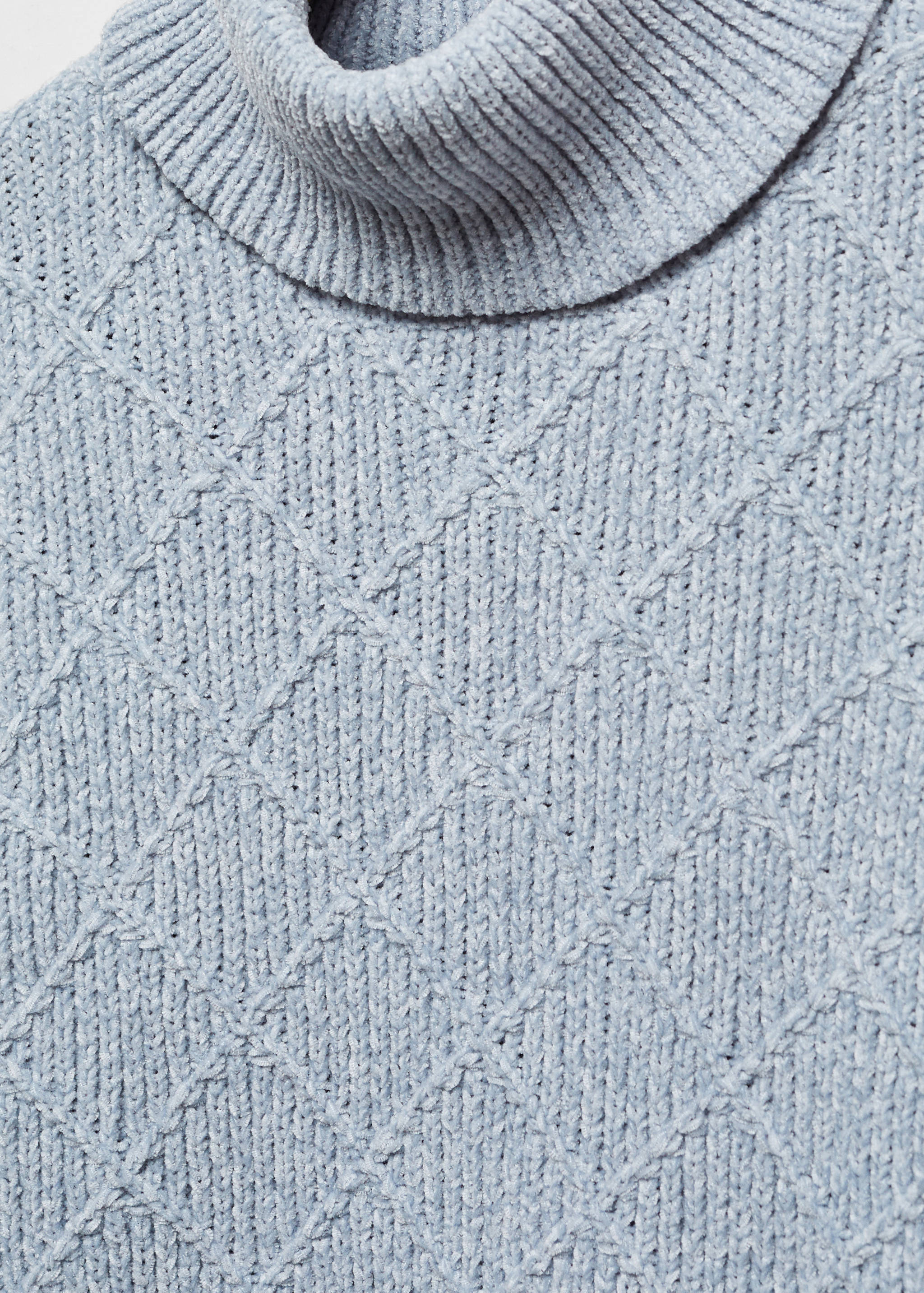 Chenille knit sweater - Details of the article 8
