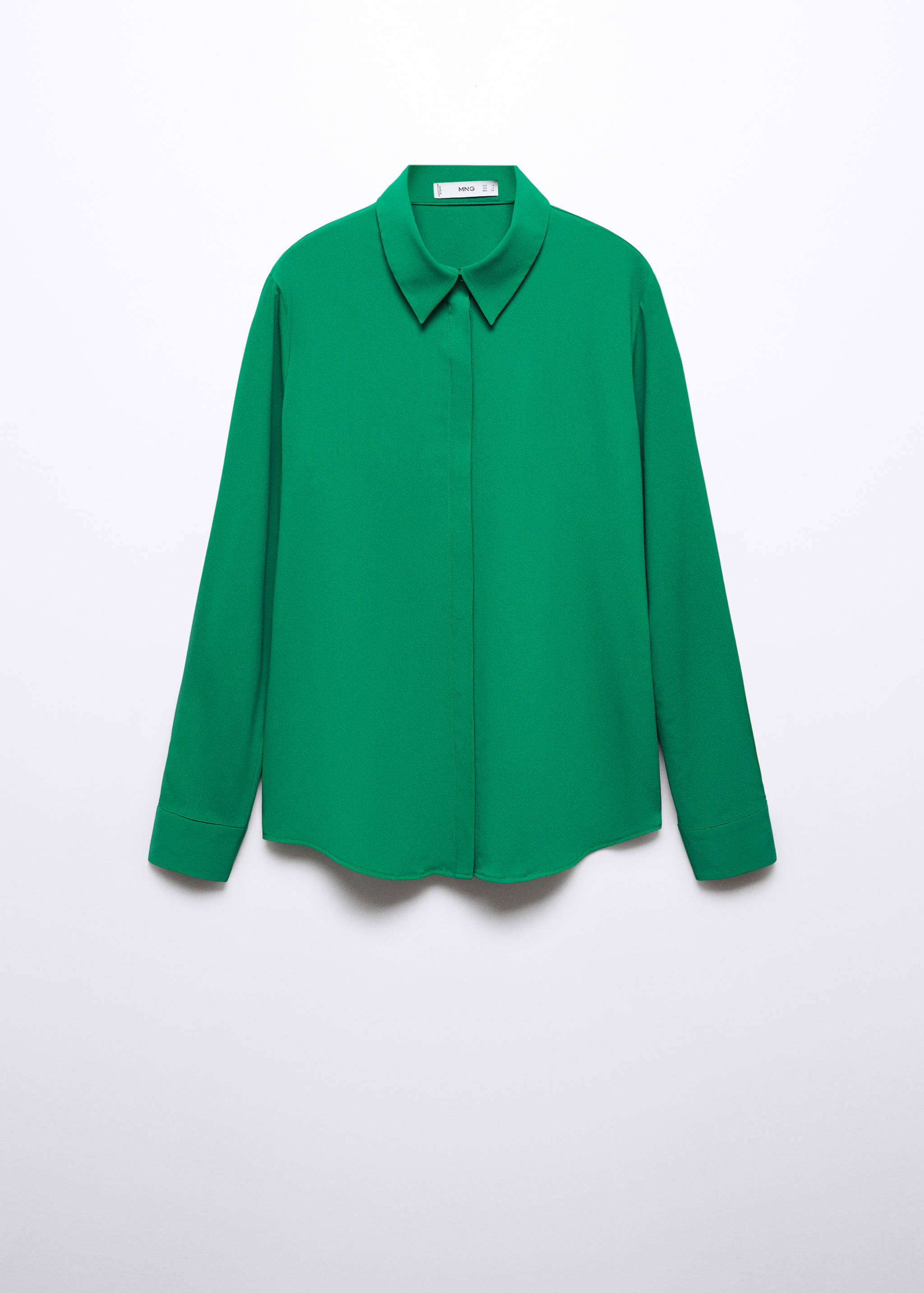 常规版型飘逸衬衫 - null