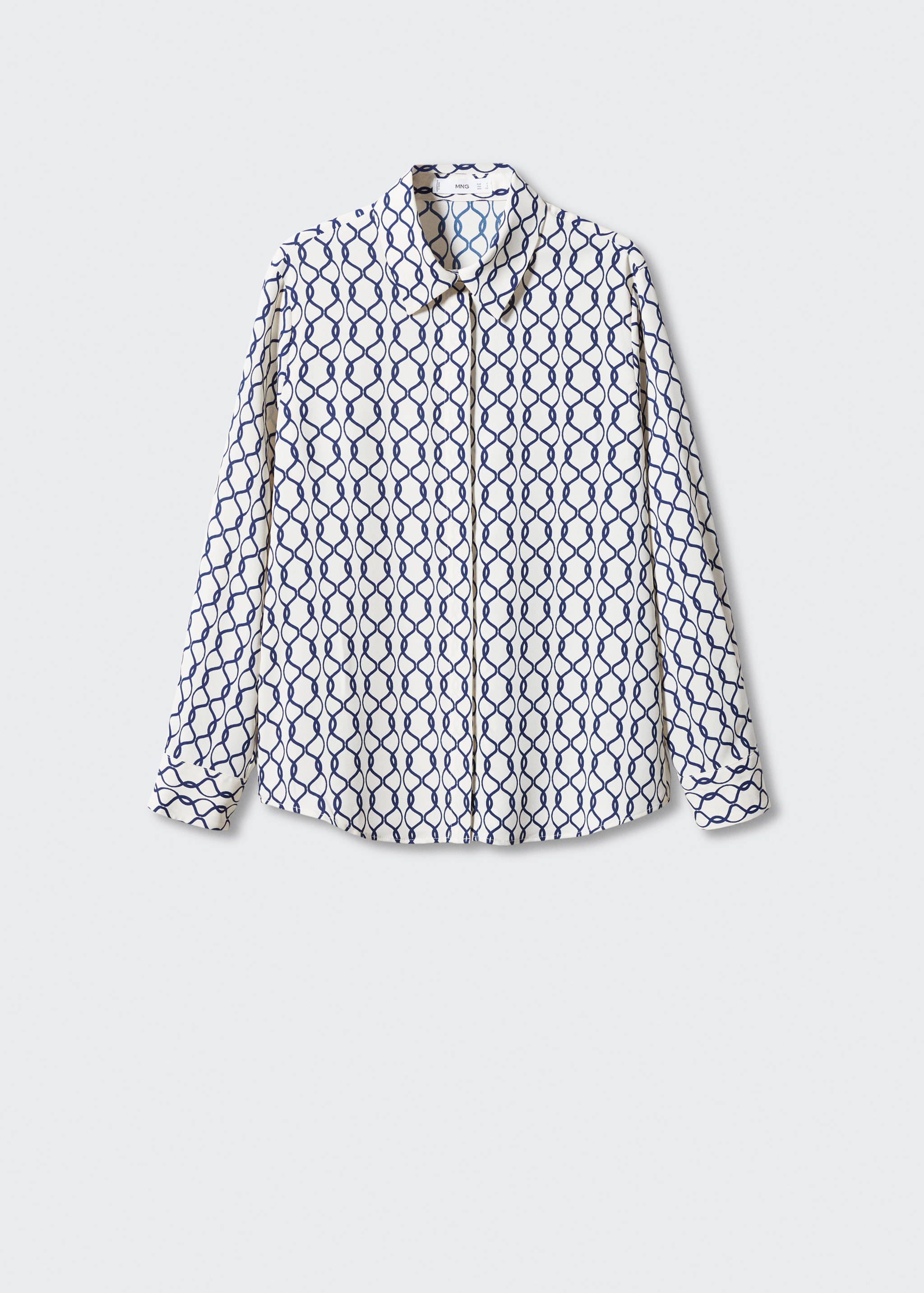 常规版型飘逸衬衫 - null