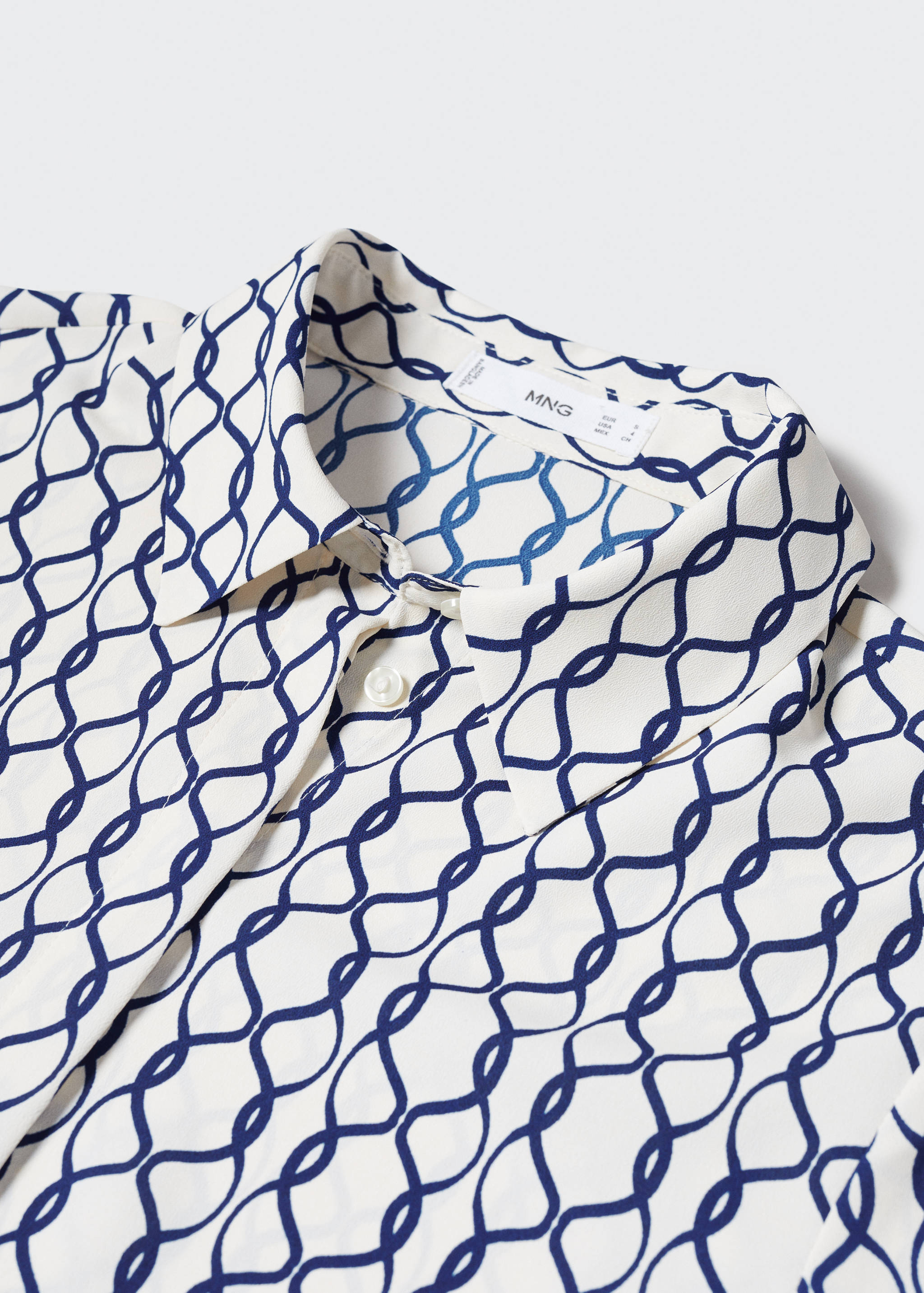 常规版型飘逸衬衫 - null