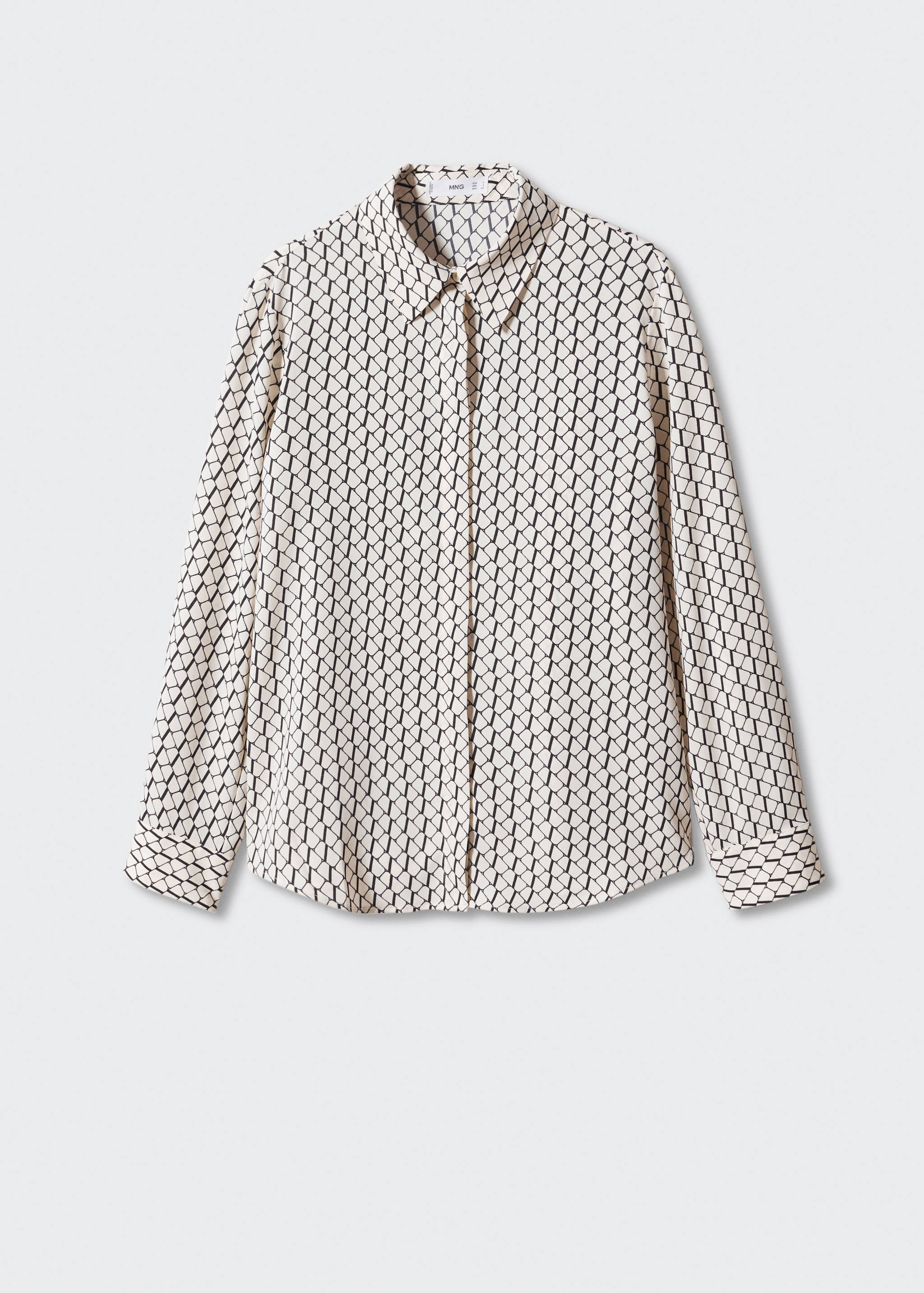 常规版型飘逸衬衫 - null