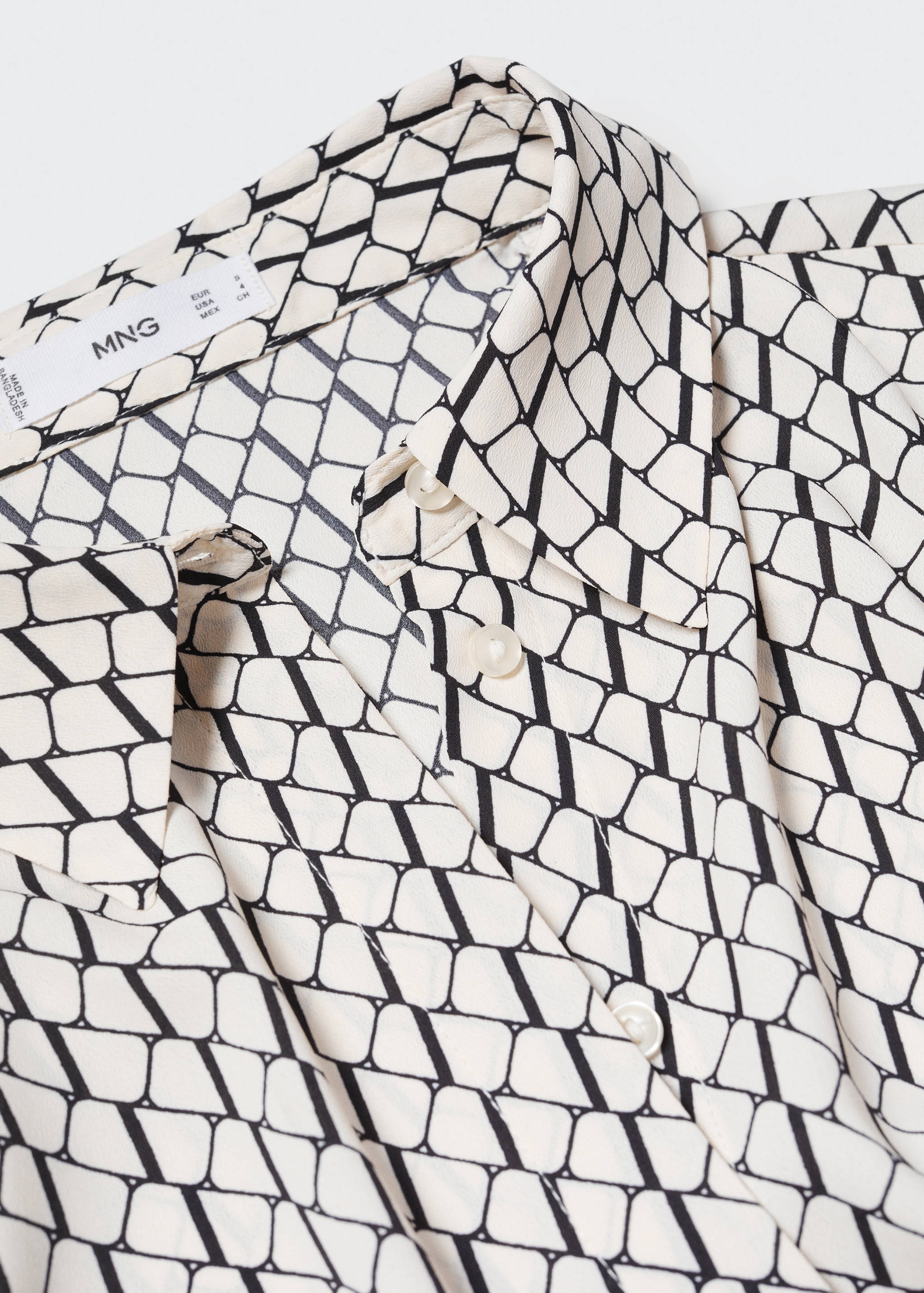 常规版型飘逸衬衫 - null