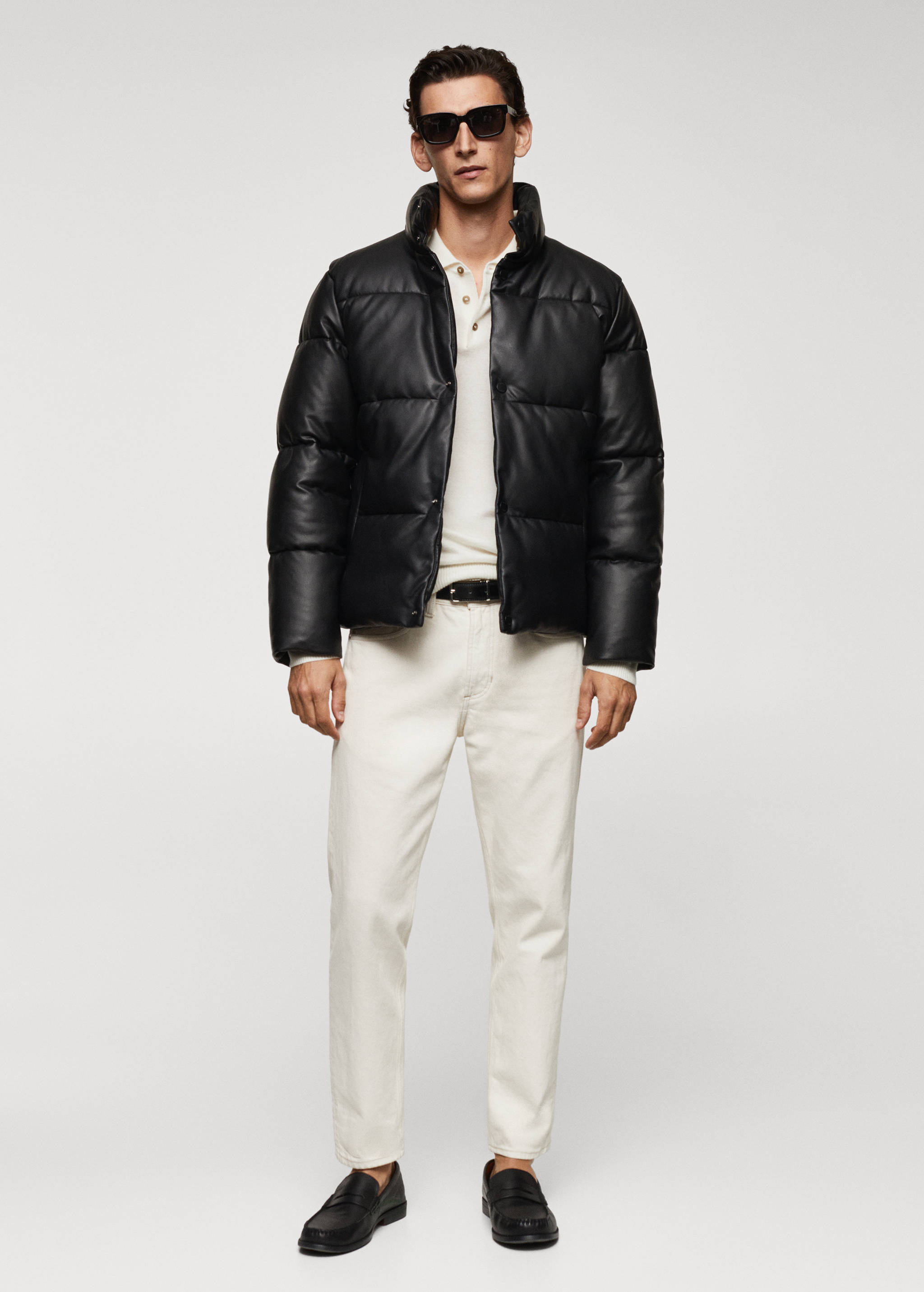 Quilted skin style jacket - General plane