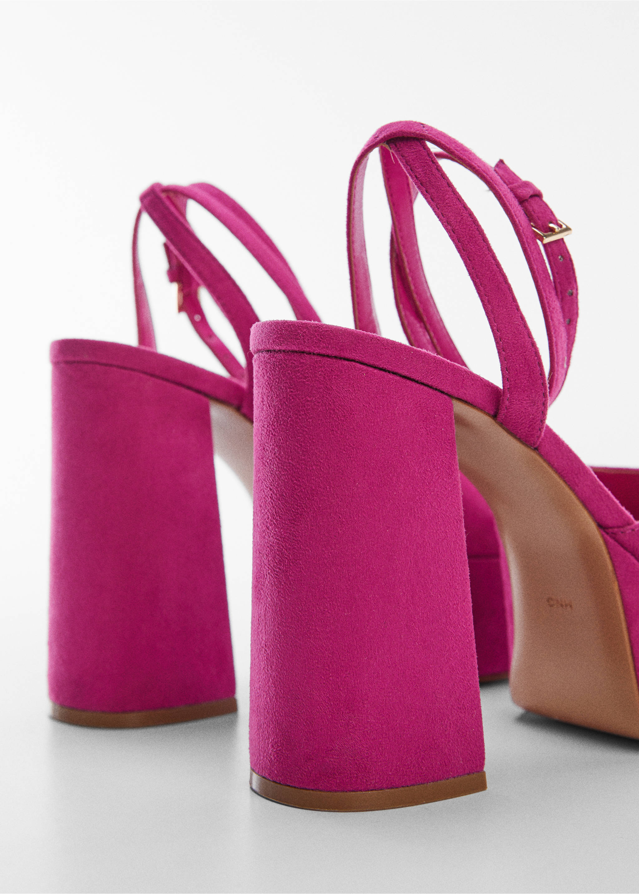 Sandales bride plateforme - Détail de l'article 1, Fuchsia. Ref: 57030010-00.