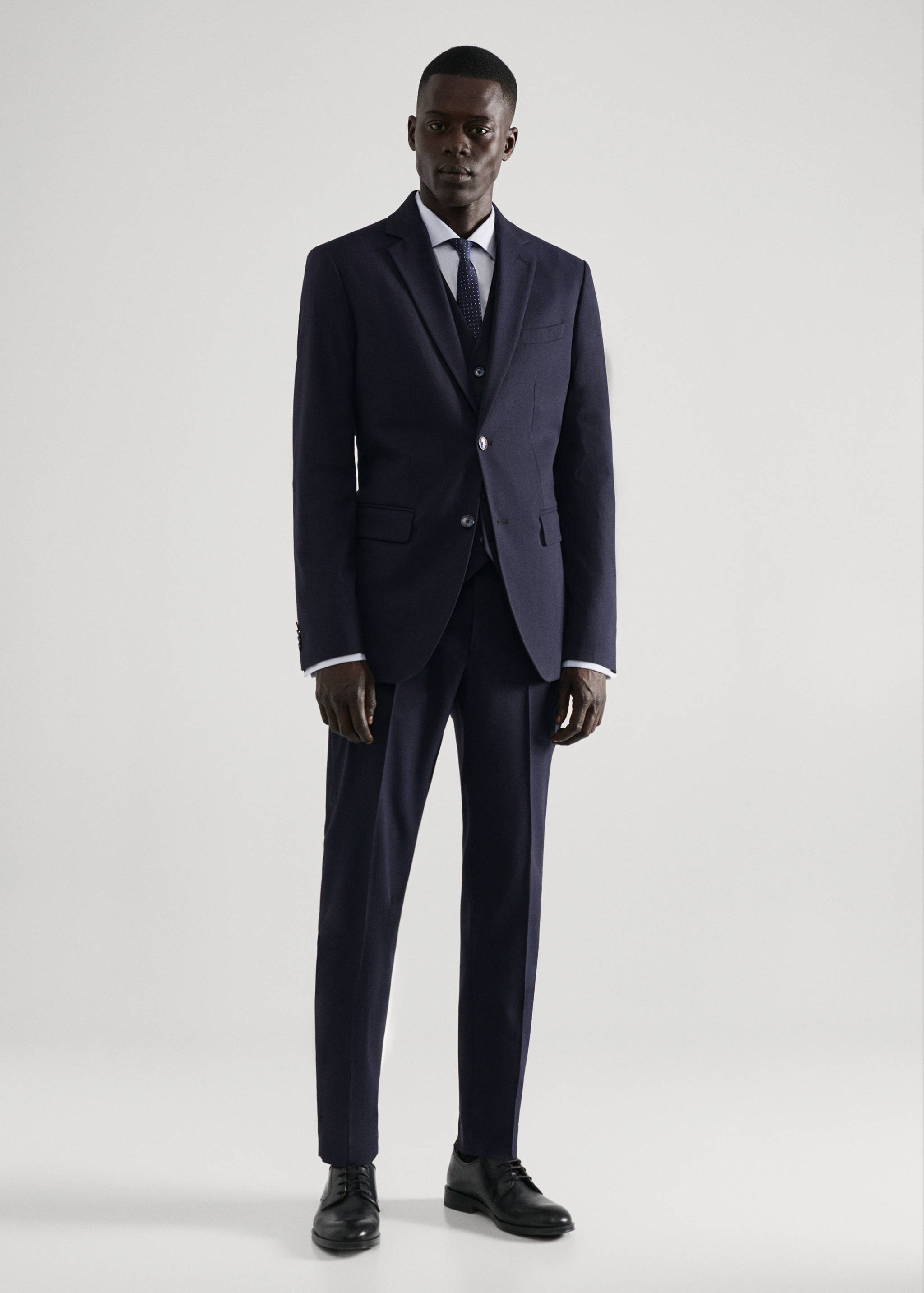 Veste costume slim-fit tissu comfort stretch - Plan général