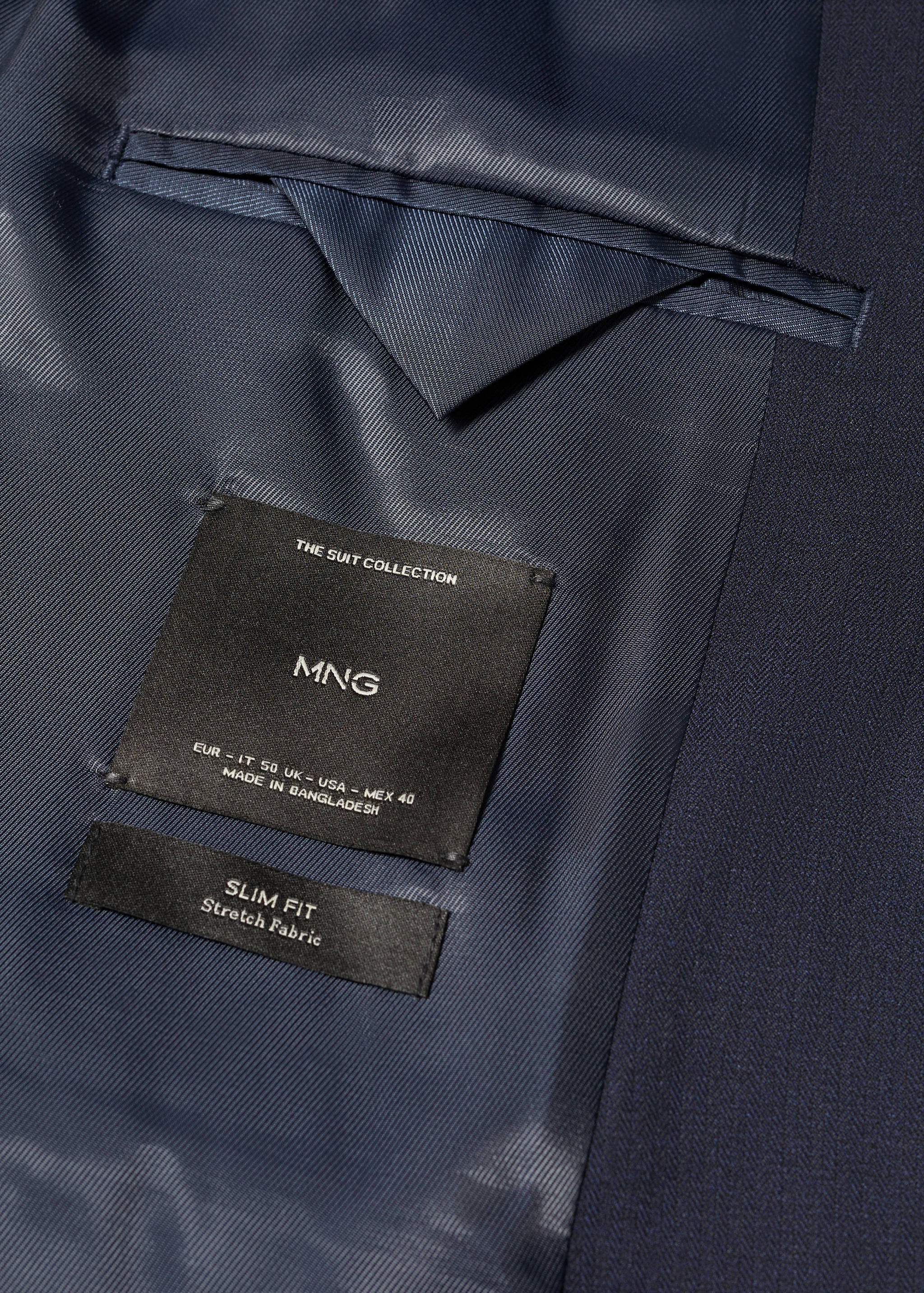 Veste costume slim-fit tissu comfort stretch - Détail de l'article 0