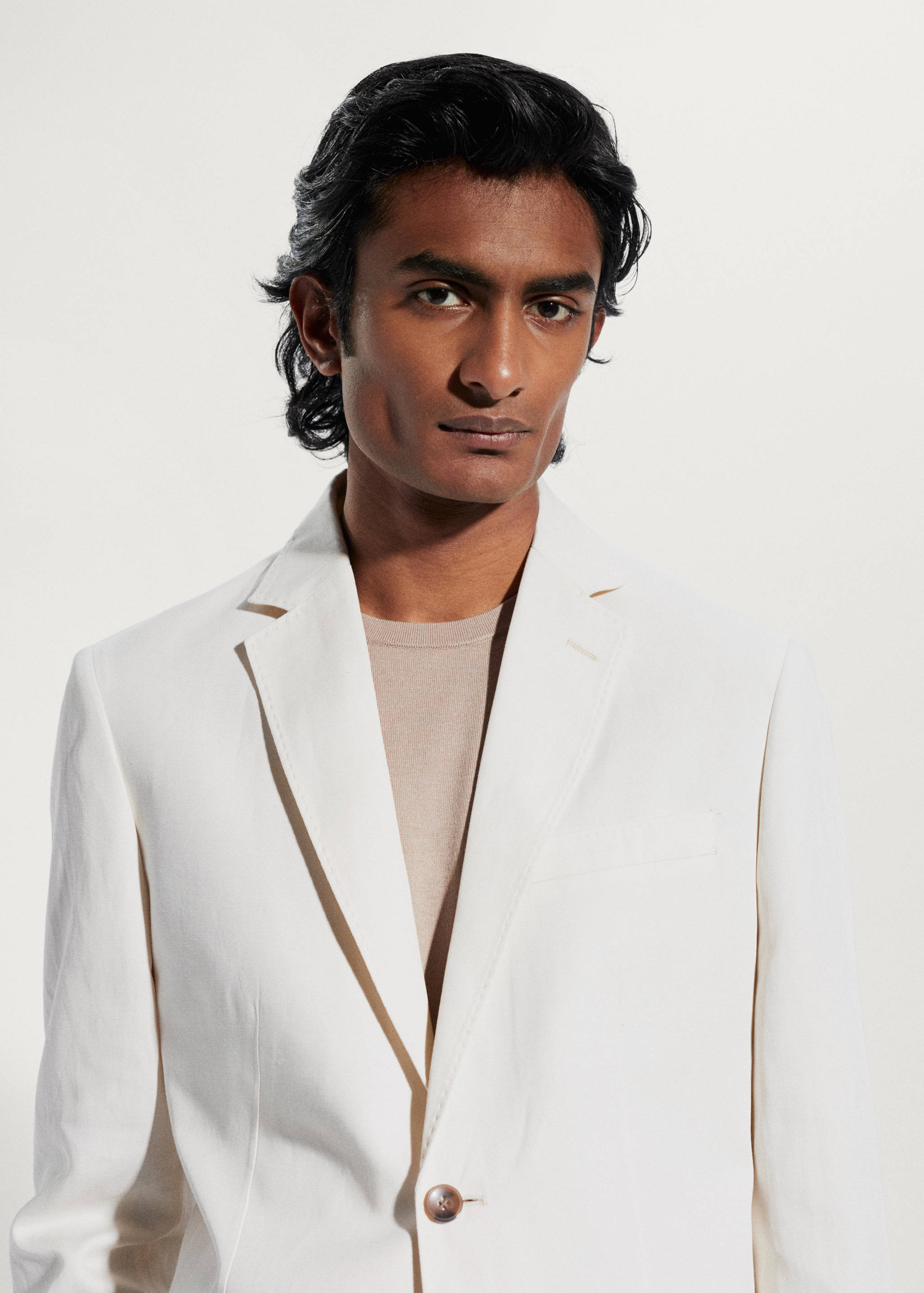 Veste costume 100 % lin - Détail de l'article 2