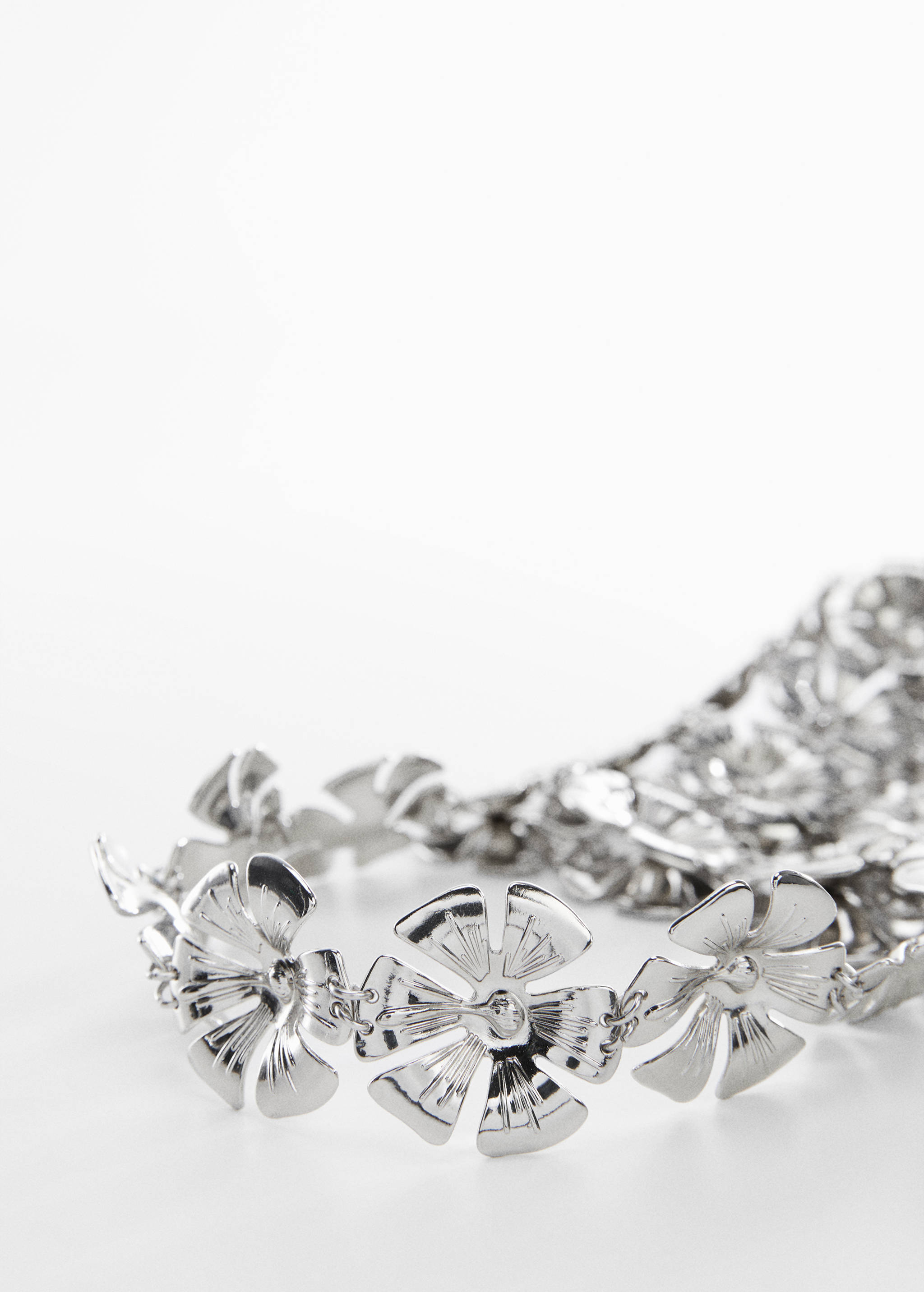 Bolso flores metálicas - Detalle del artículo 1