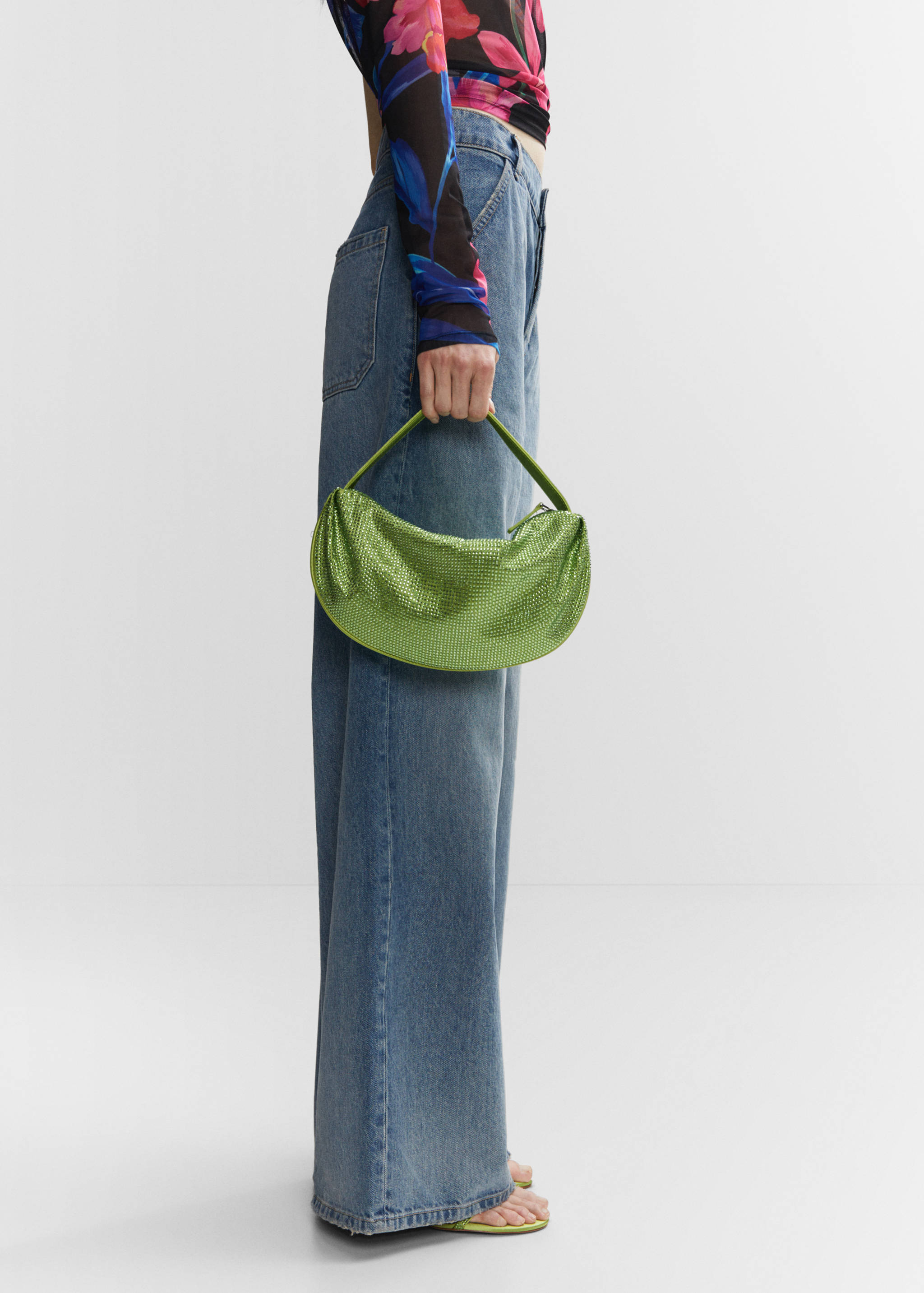 حقيبة كتف كريستال - رؤية عامة