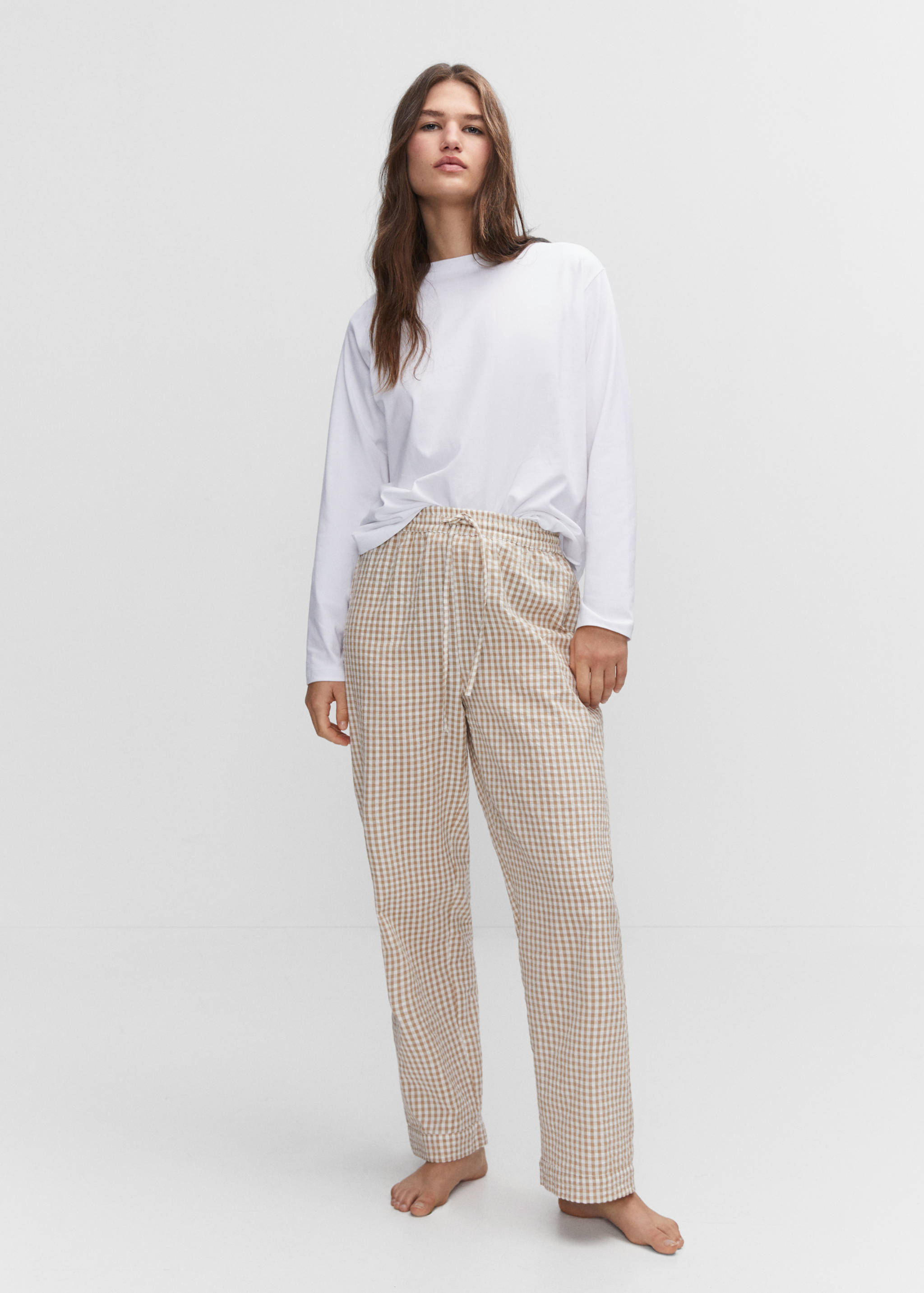 Printed long pyjamas - General plane