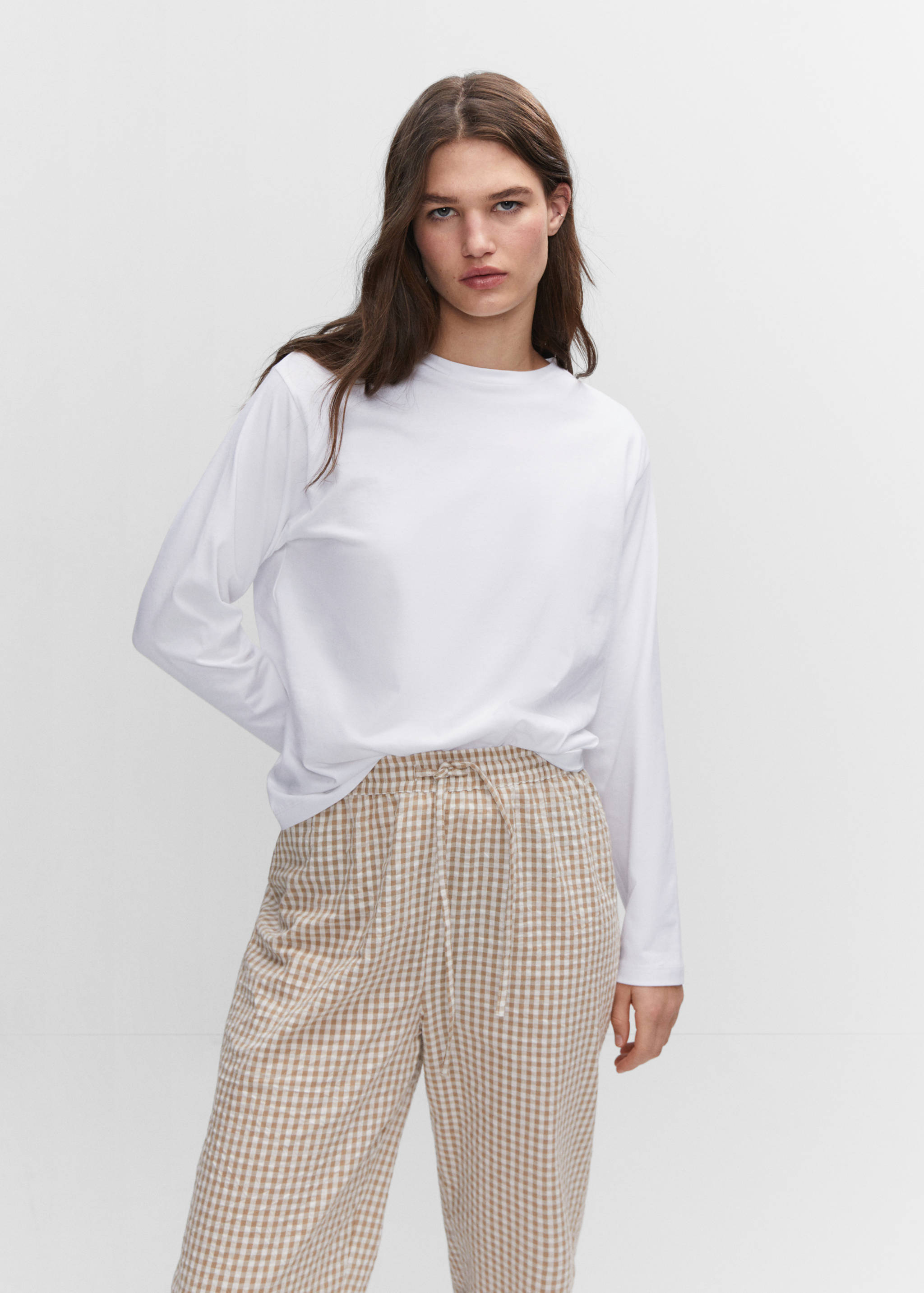 Printed long pyjamas - Details of the article 1