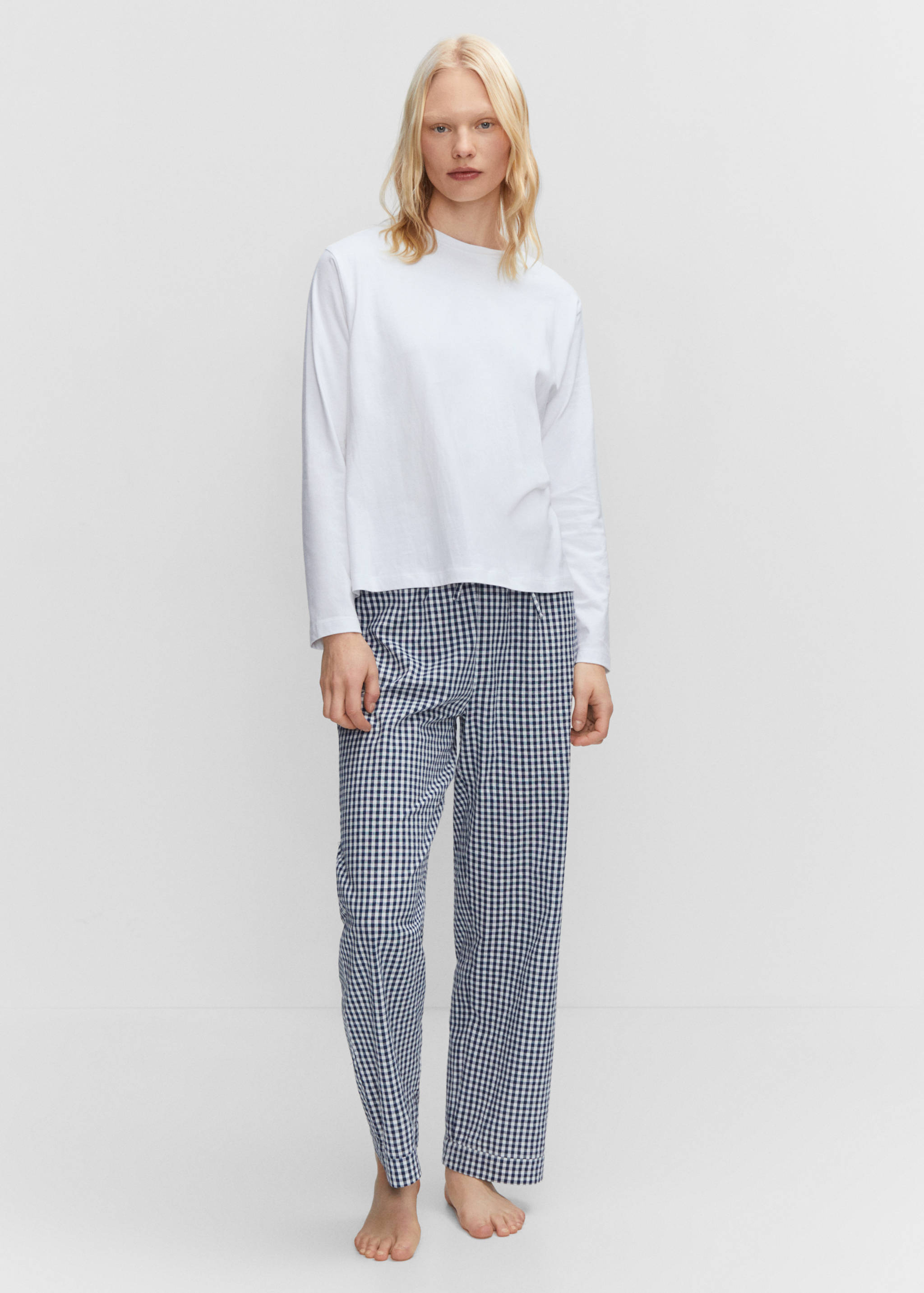 Printed long pyjamas - General plane