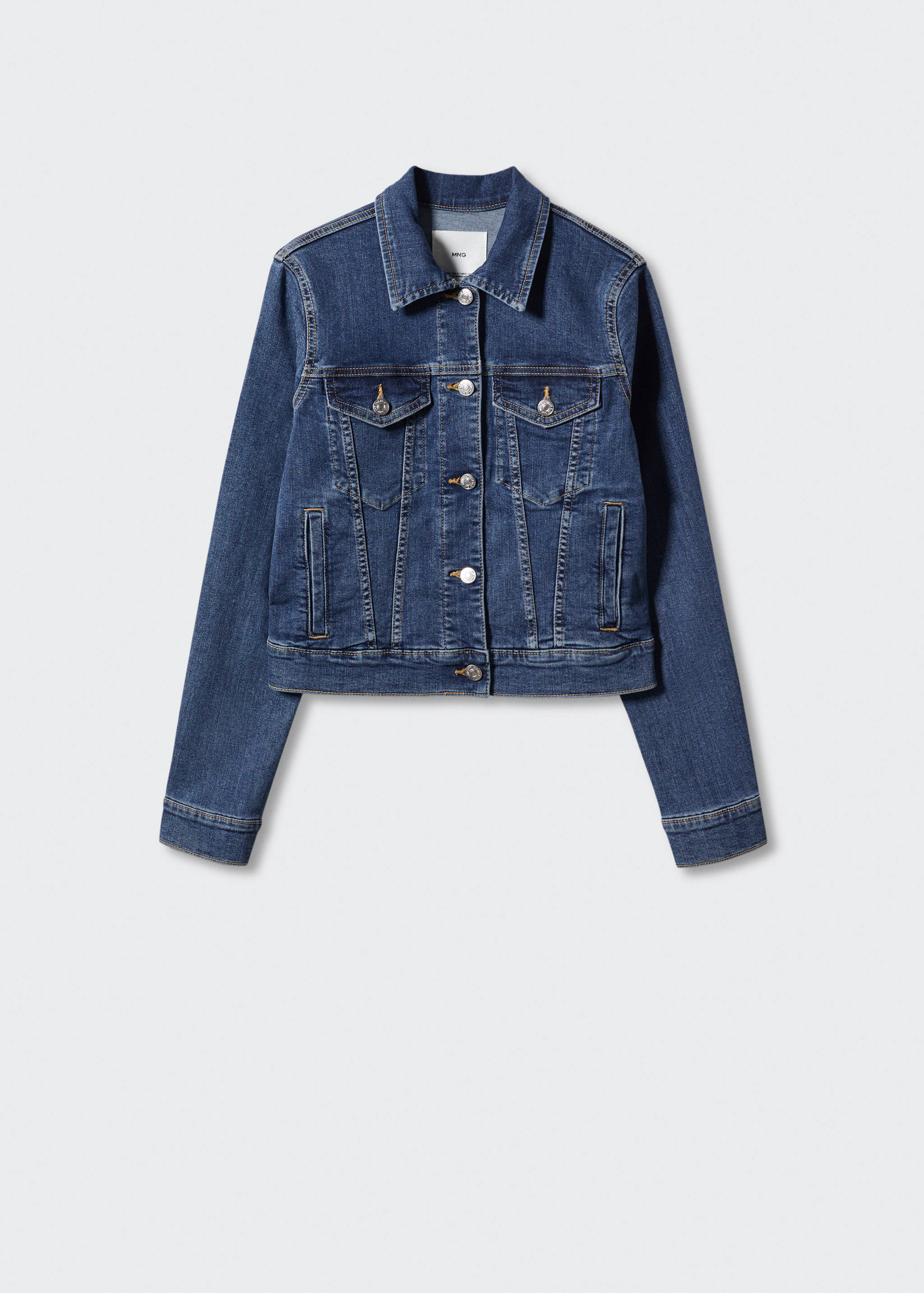 Blouson jean poches - Article sans modèle