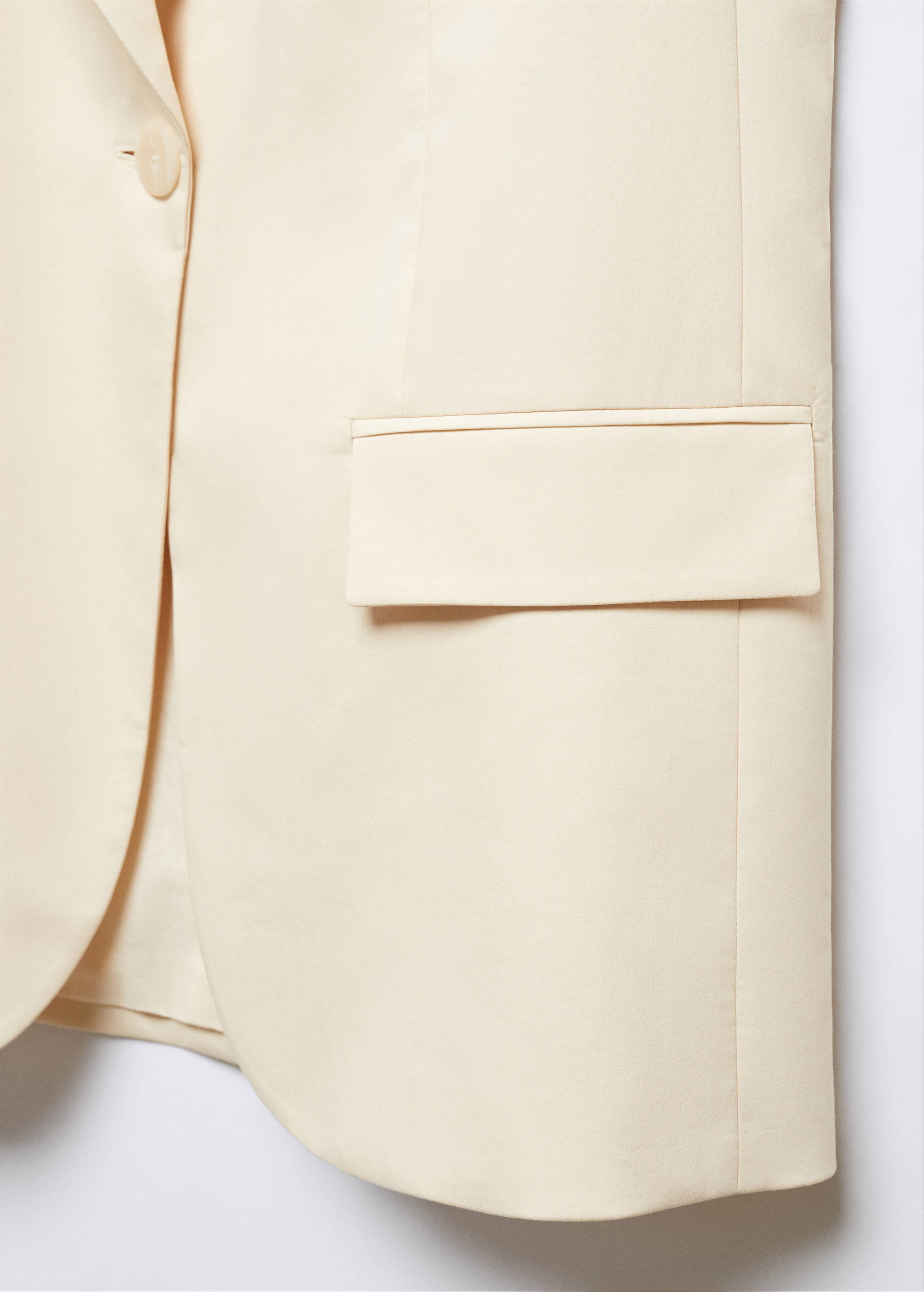 Long waistcoat with pockets - Details of the article 8