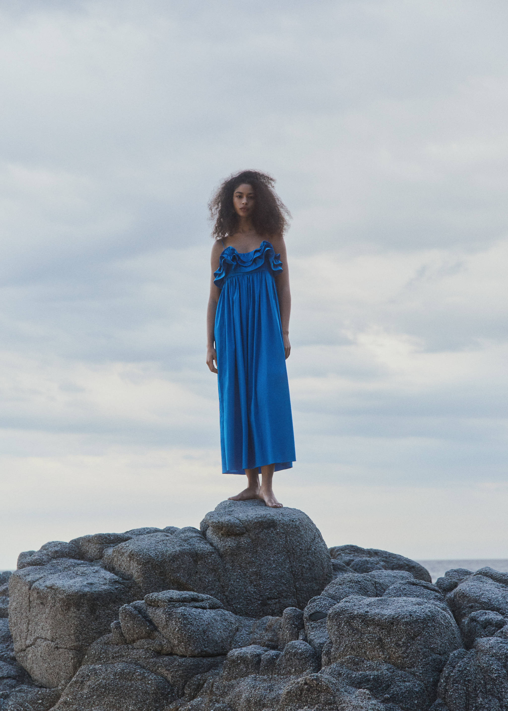 Long ruffled dress - Details of the article 6