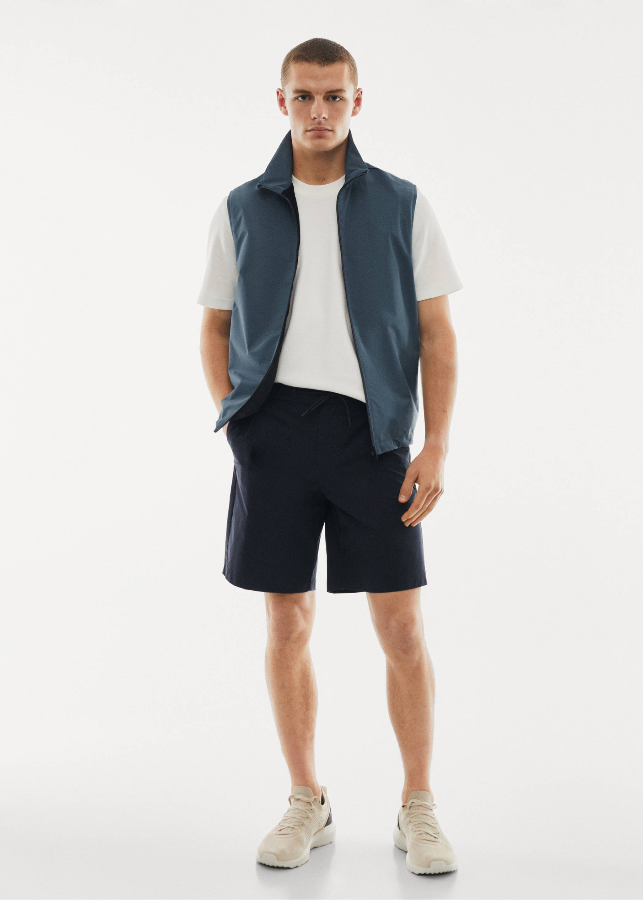 Gilet technique résistant à l’eau - Plan général