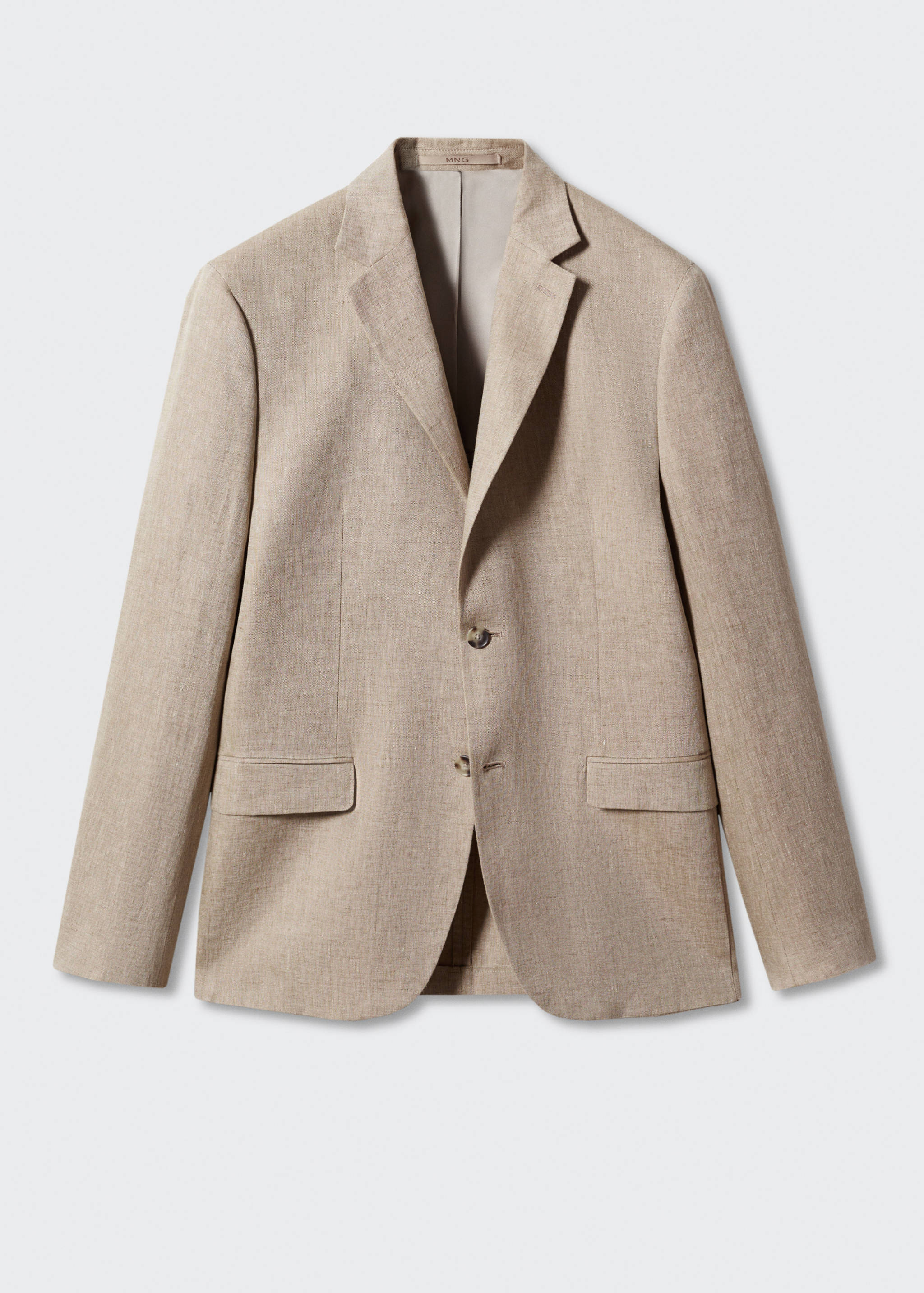 100% linen slim fit blazer - Article without model