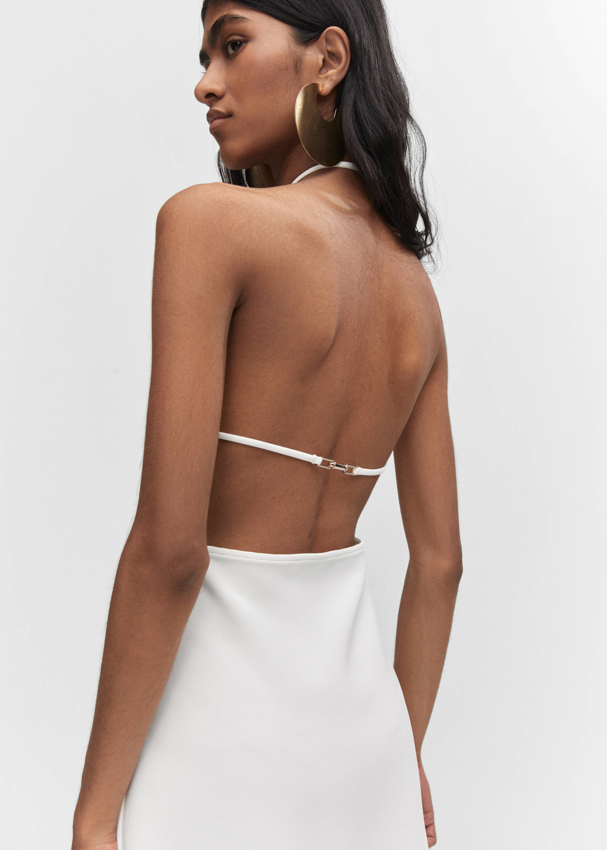 Robe emmanchures américaines détail métallique - Détail de l'article 6