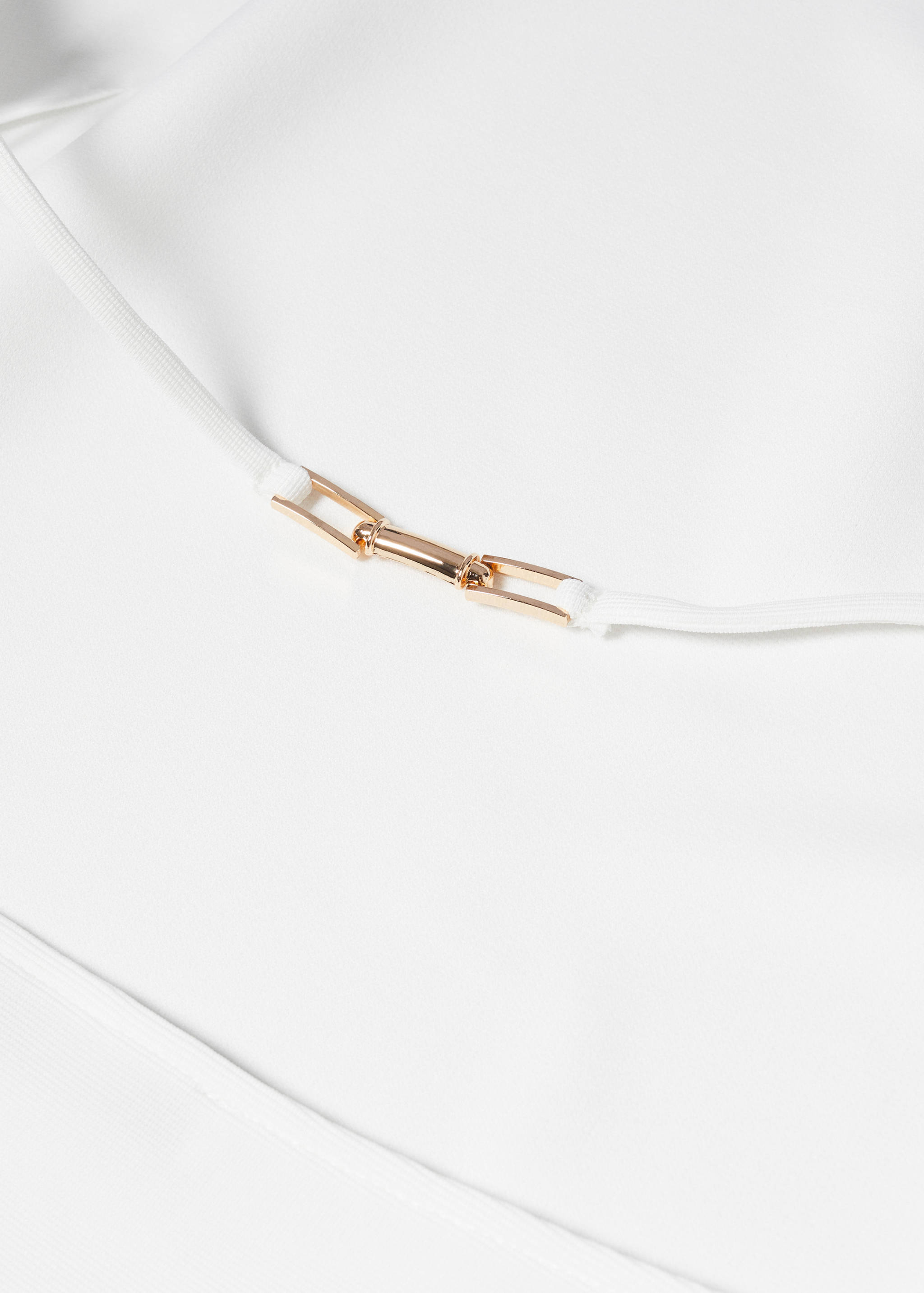 Robe emmanchures américaines détail métallique - Détail de l'article 8