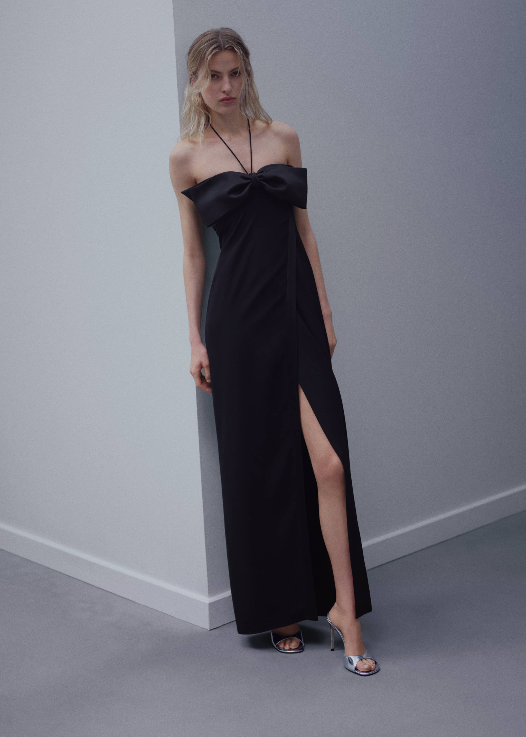 Metallic heel sandals - General plane