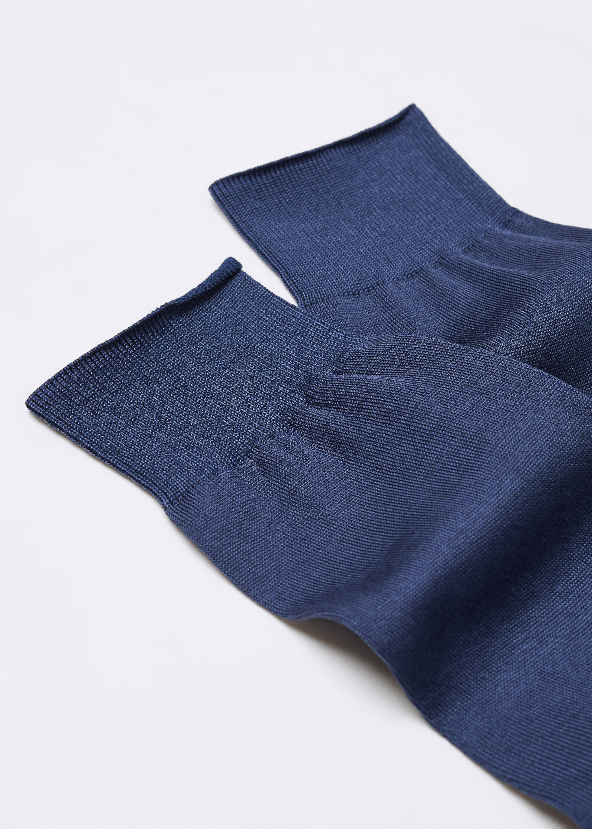 Lot 2 paires de chaussettes 100 % coton uni - Détail de l'article 8