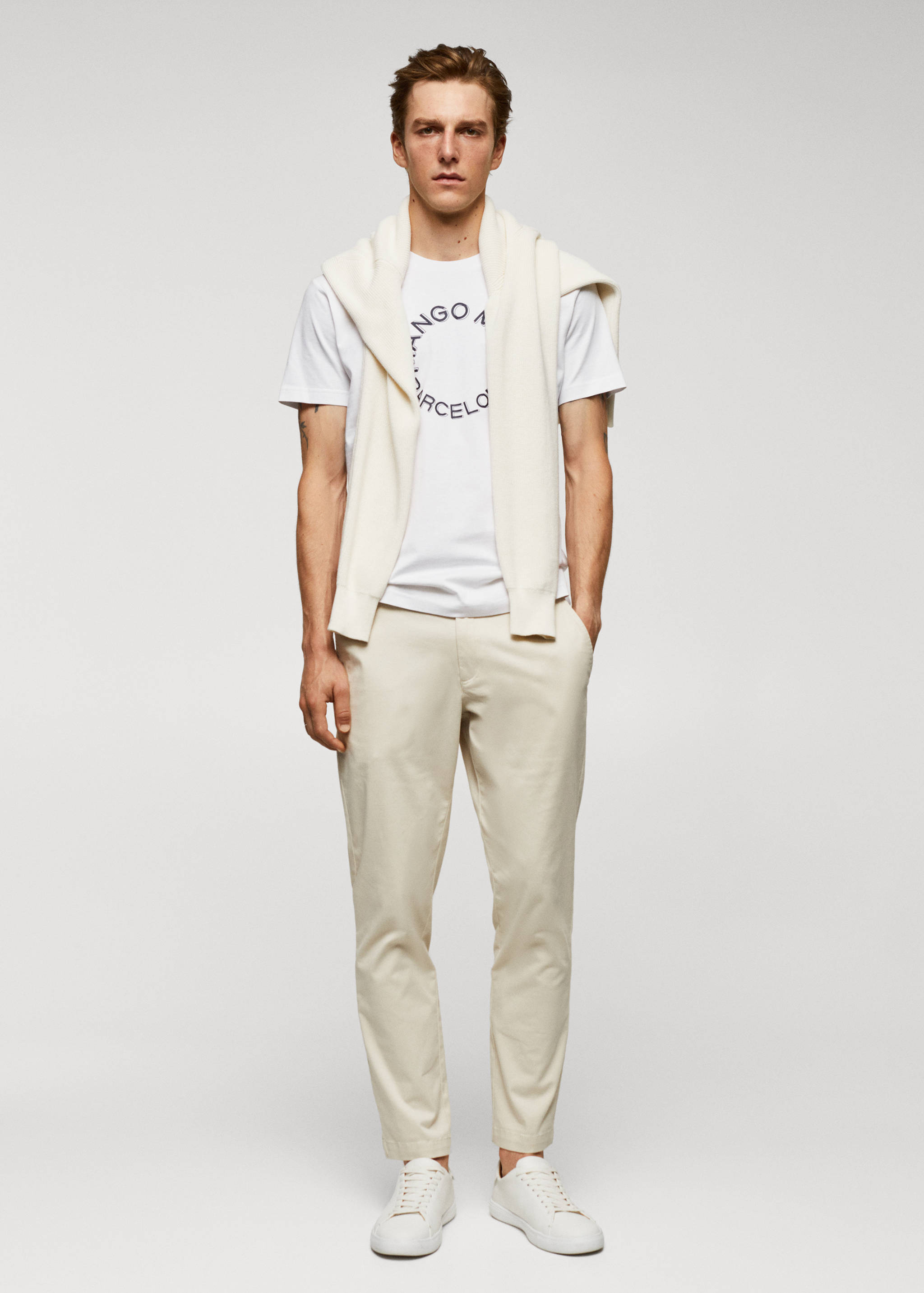 100% cotton t-shirt with logo - General plane