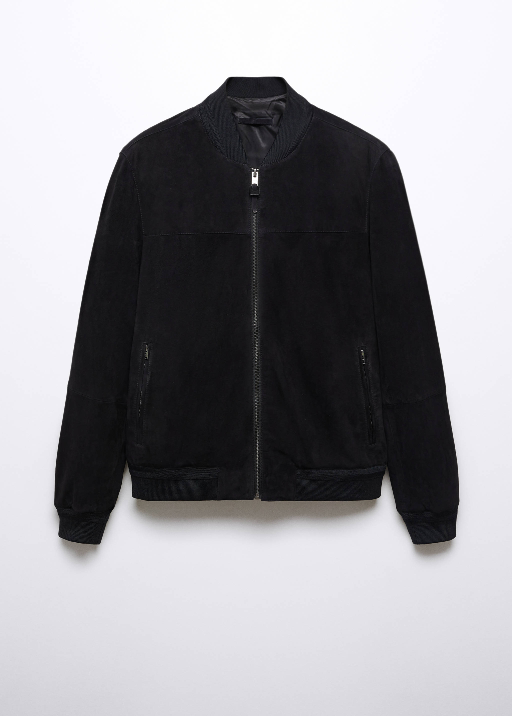 Leather bomber jacket - Article without model
