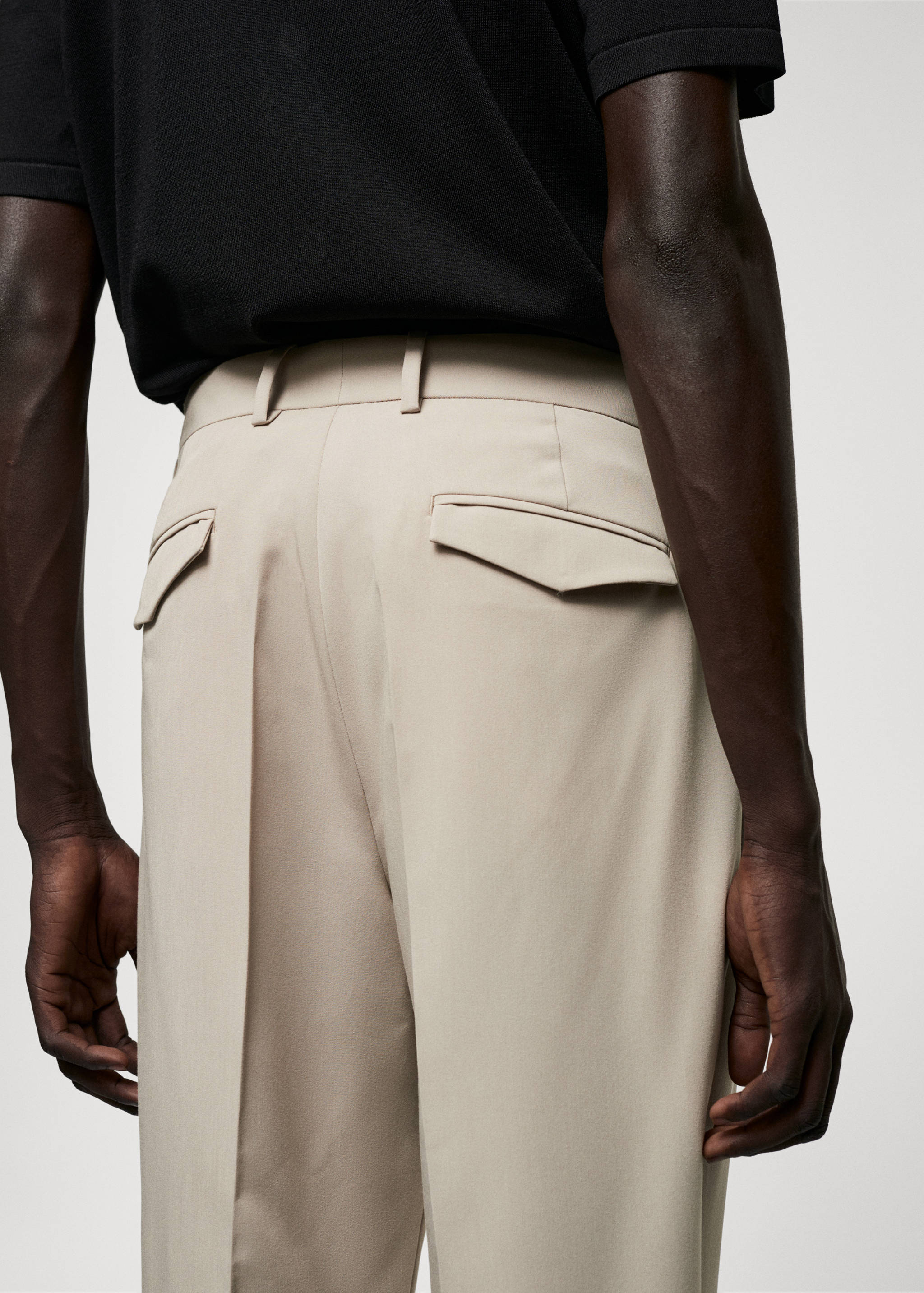 Pantalon costume regular-fit pinces - Détail de l'article 6