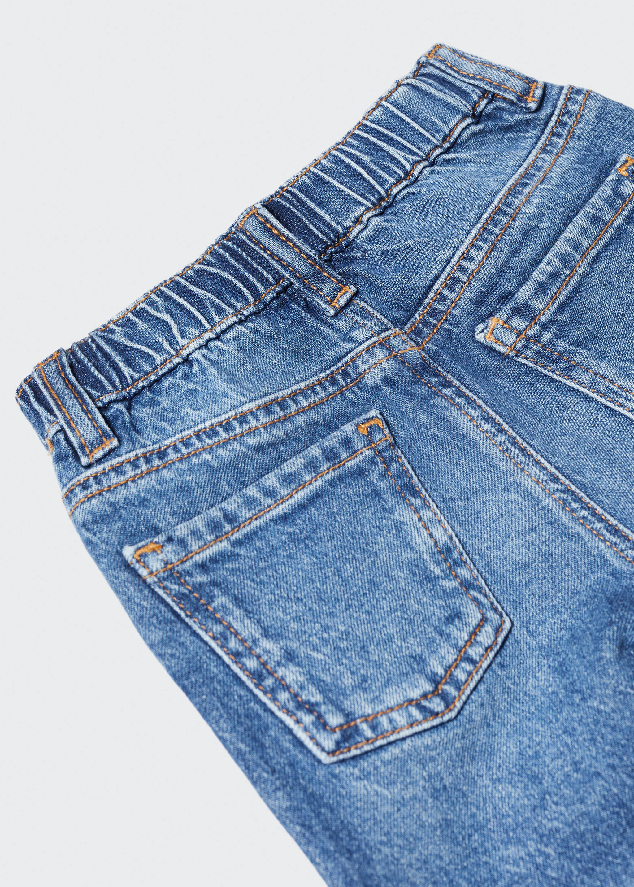 Drawstring waist jeans - Details of the article 0