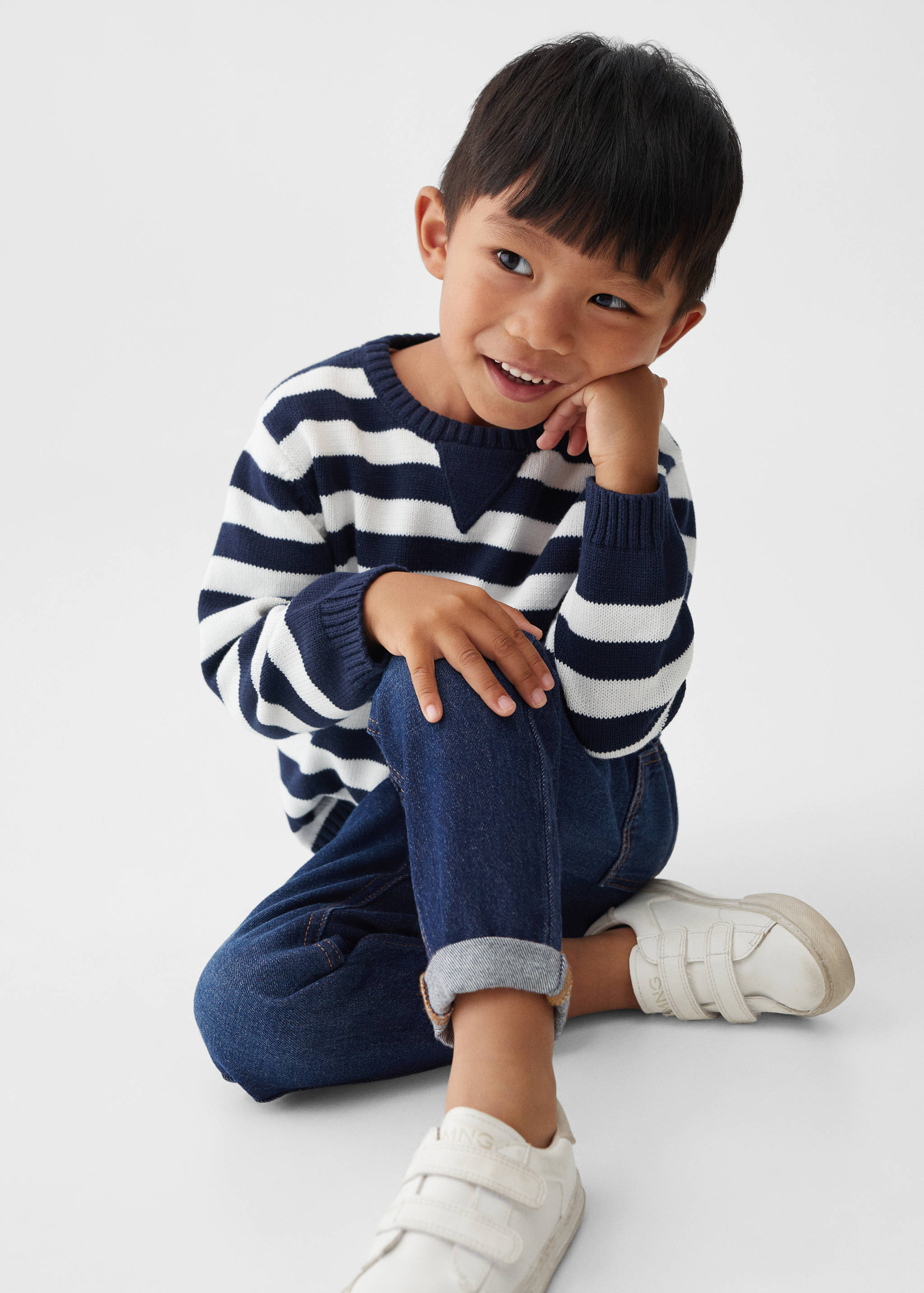 Drawstring waist jeans - Details of the article 2