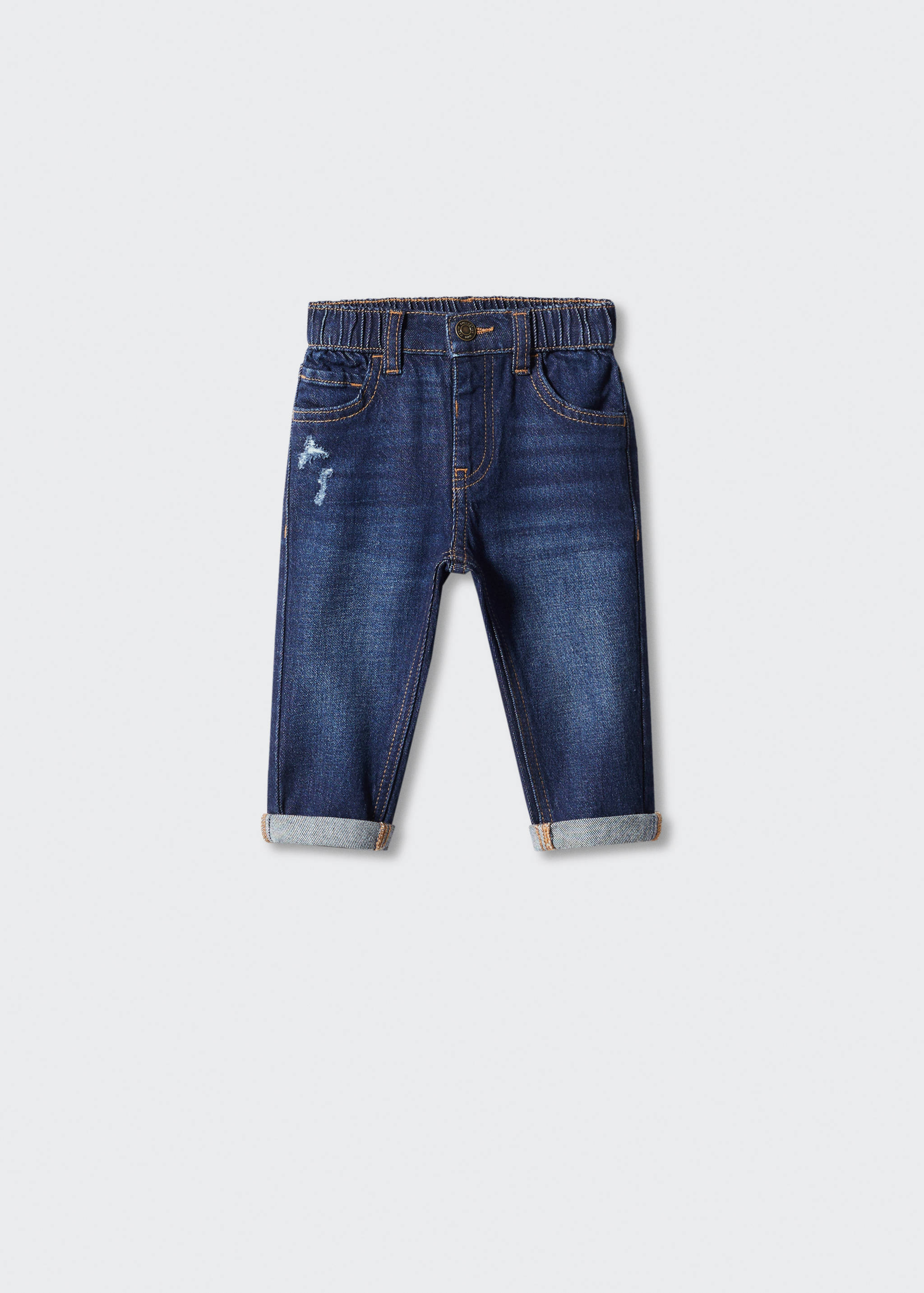 Drawstring waist jeans - Article without model