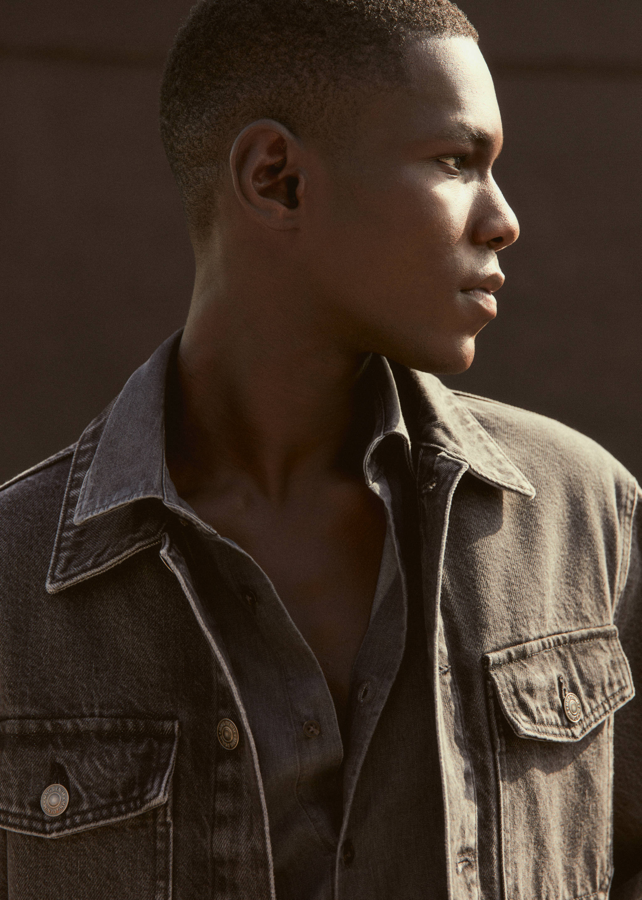 Pocket denim overshirt - Details of the article 6