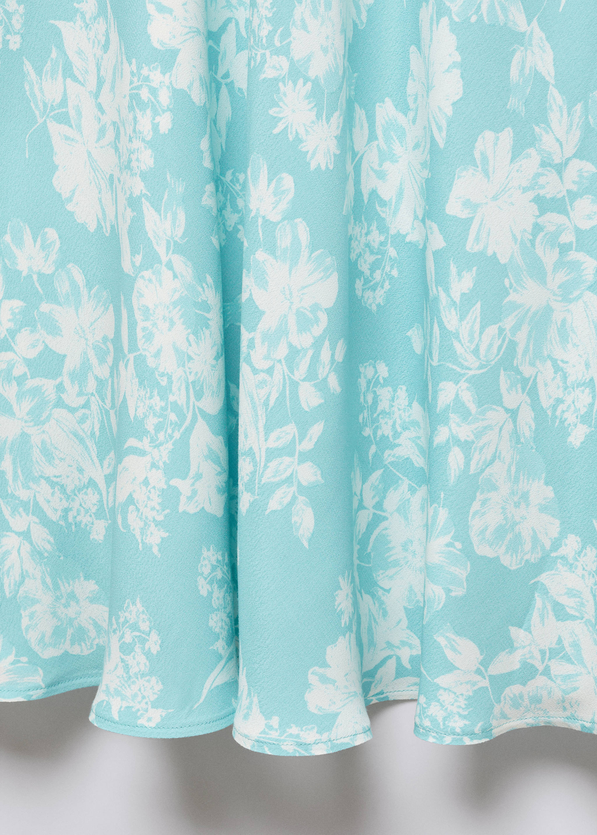Floral long skirt - Details of the article 8